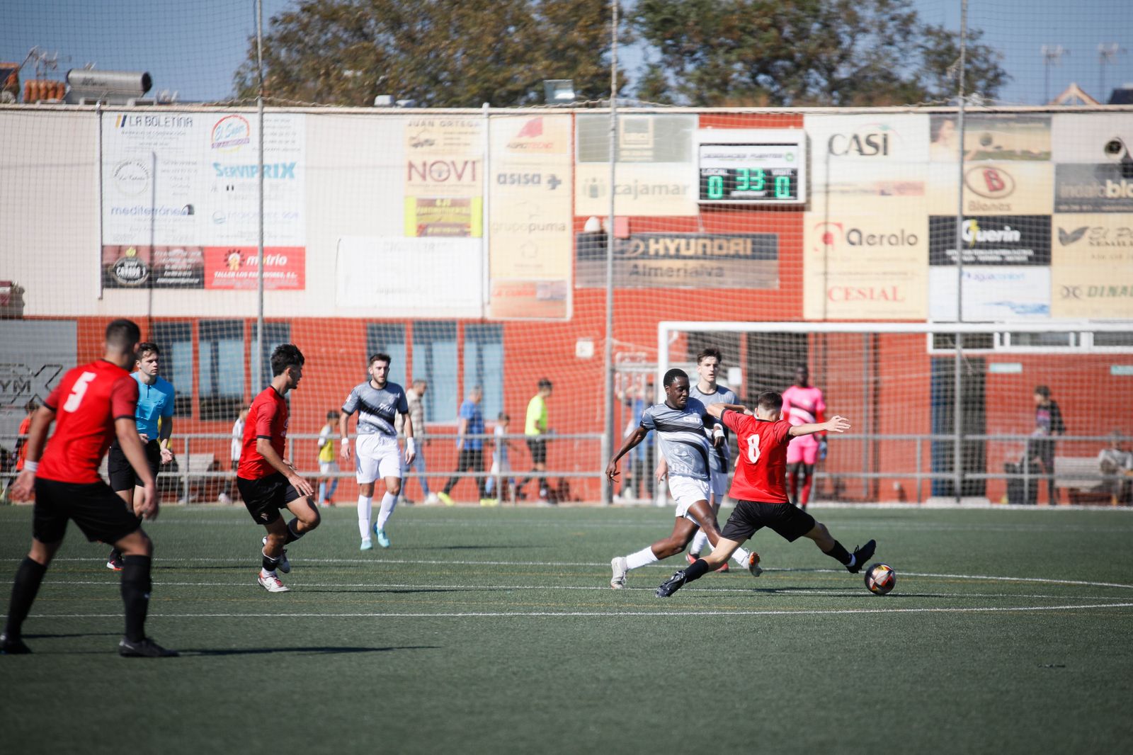 Imágenes del partido entre la Cañada y el Sporting Atlético