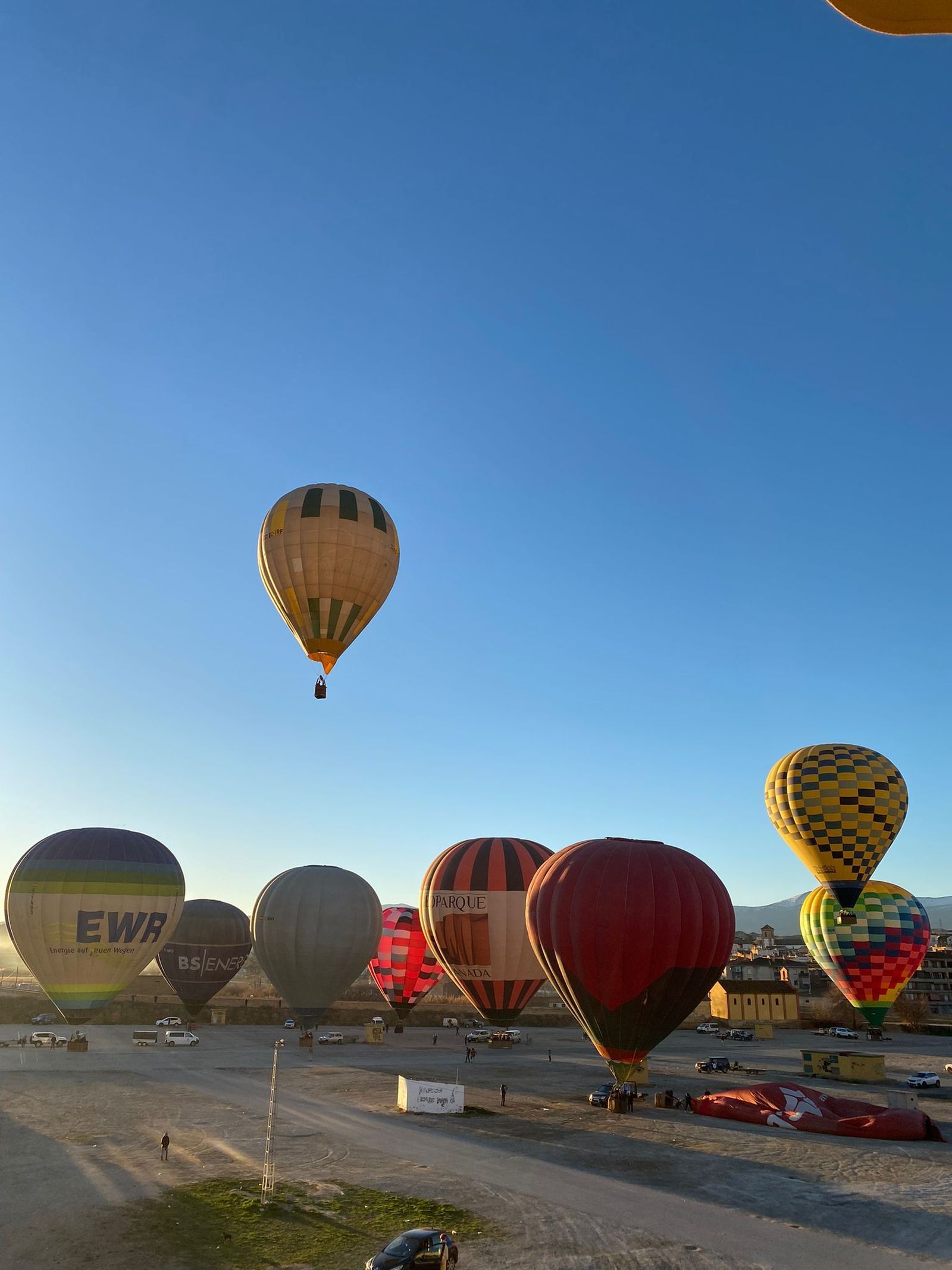 FOTOGALERÍA: El Geoparque a vista de globo aerostático