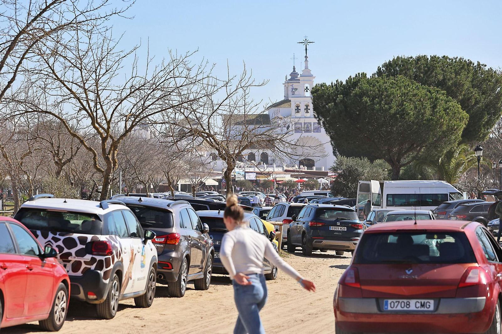 Imágenes del ambiente en la aldea del Rocío en la Candelaria 2024