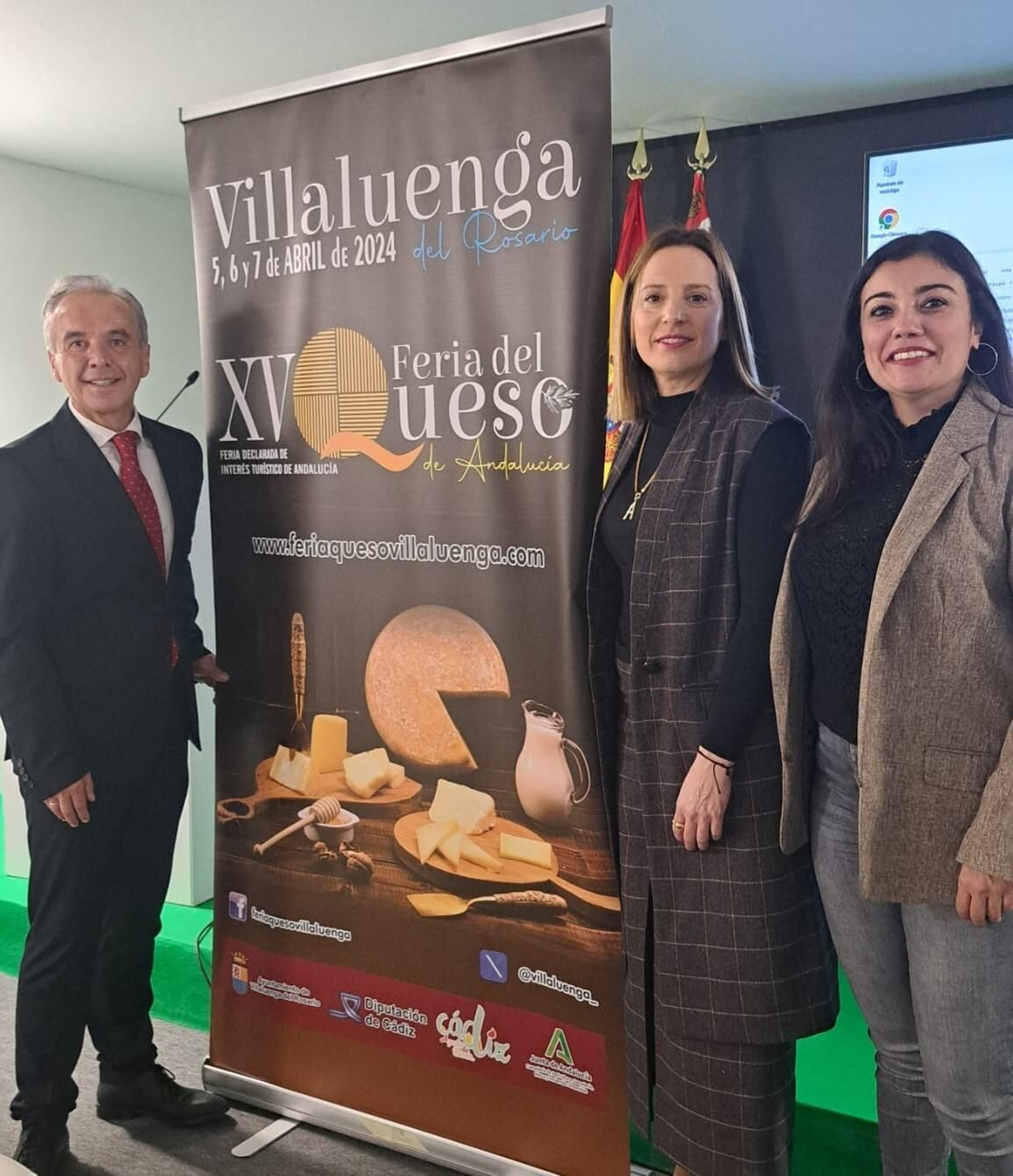 Un momento de la presentación de la muestra.