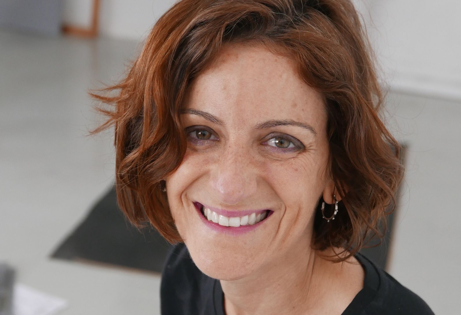 Fátima Conesa, pintora y grabadora nacida en Algeciras.