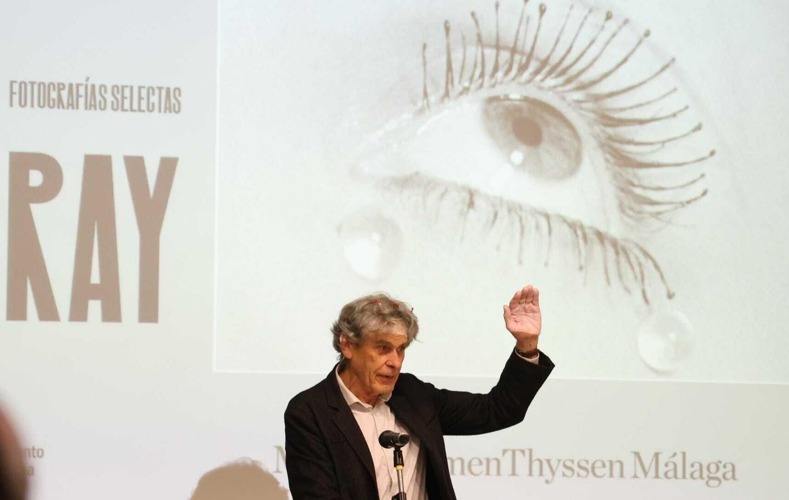 Pierre-Yves Butzbach en la Presentación de 'Fotografías selectas' de Man Ray