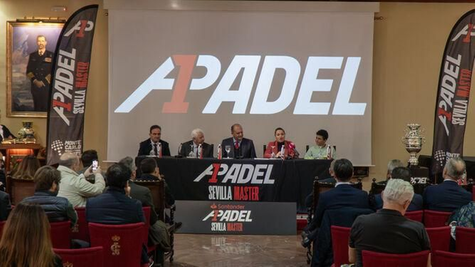 Un momento de la presentación en el Círculo Labradores.