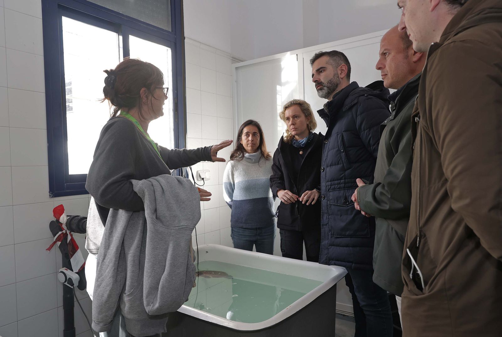 La visita de Ramón Fernández Pacheco al Cegma de Algeciras, en imágenes