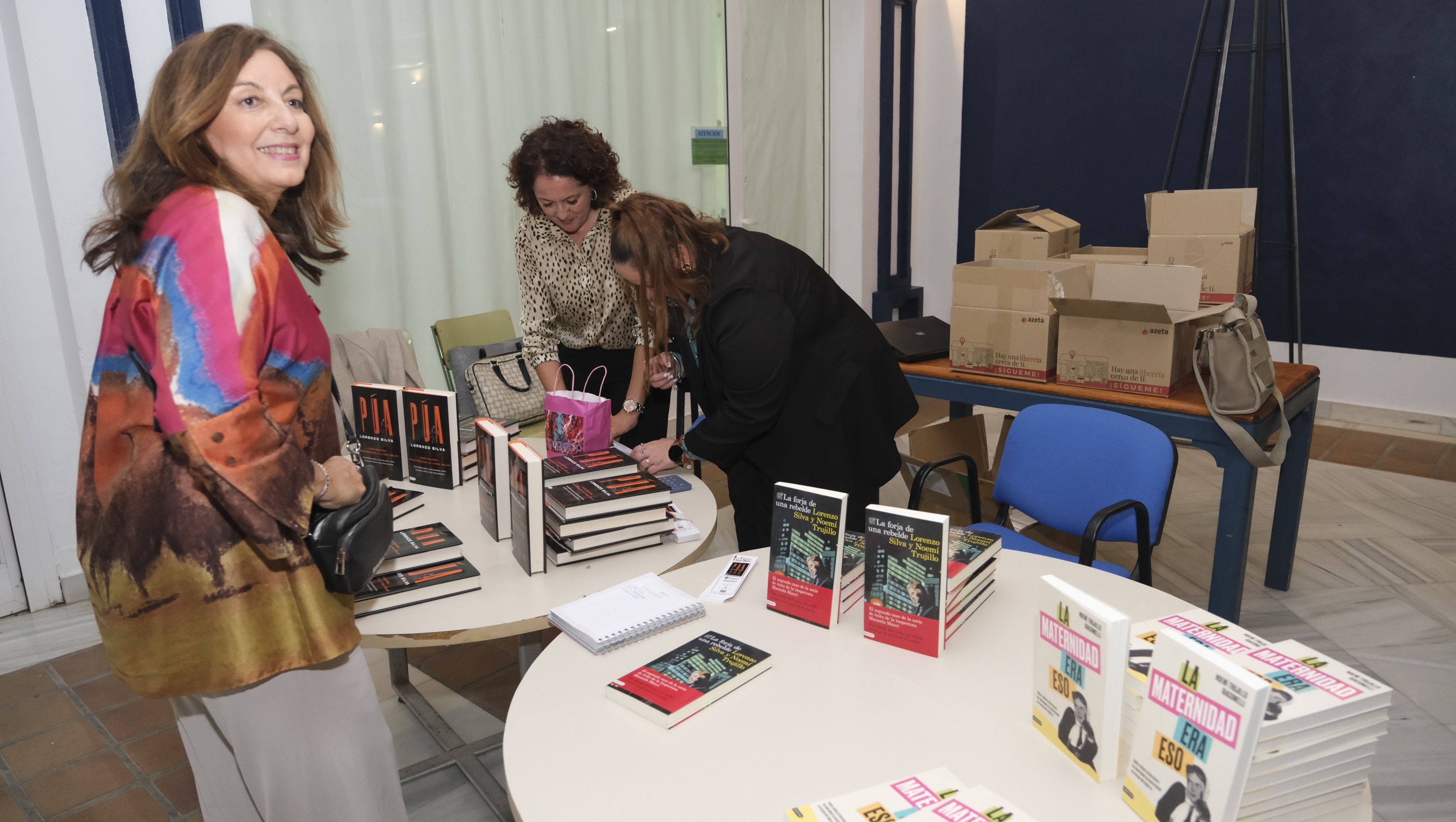 El Diario de los Libros con Lorenzo Silva y Noemí Trujillo, en Mojácar