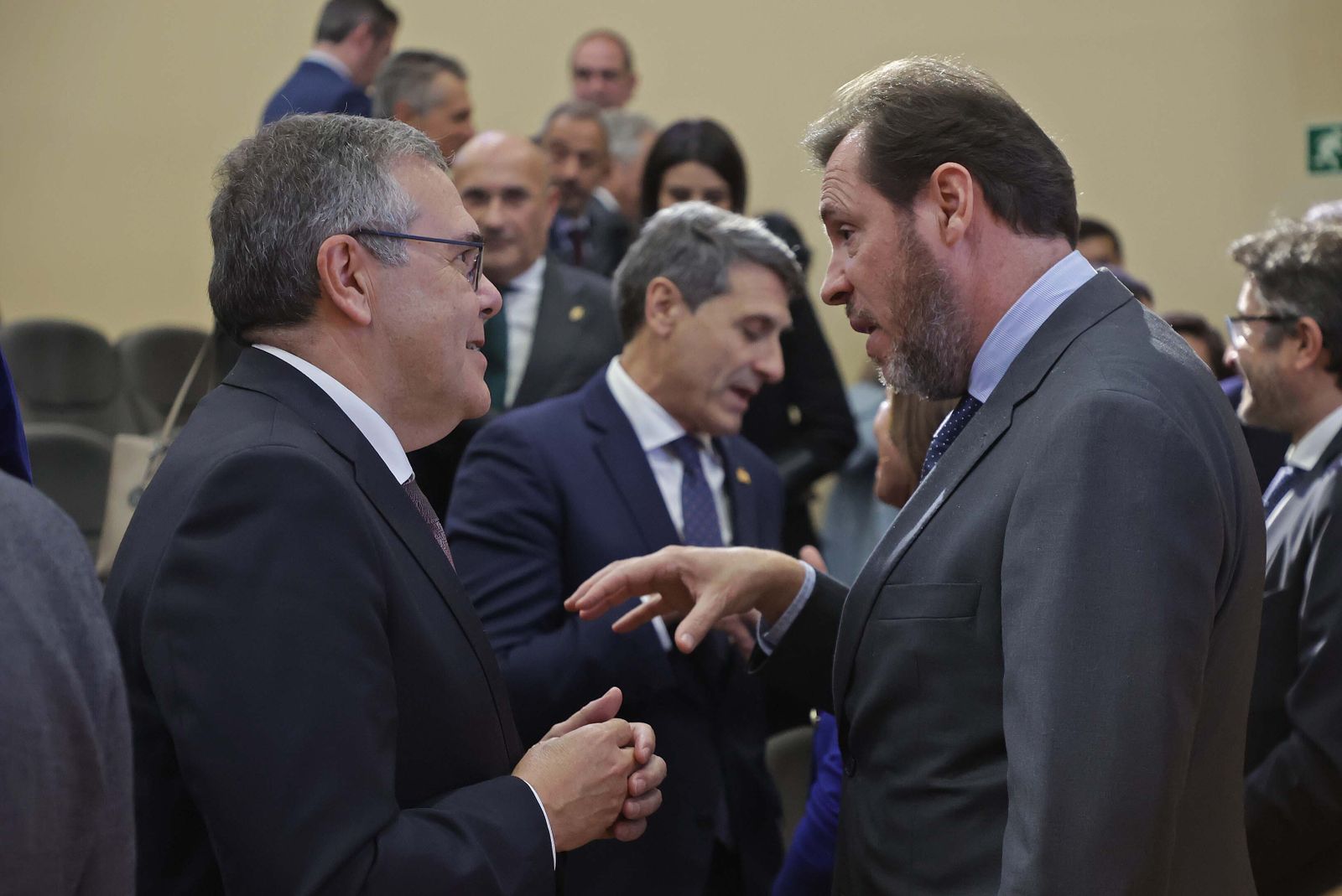 Fotos de la jornada de trabajo del ministro de Transportes en el Puerto de Algeciras