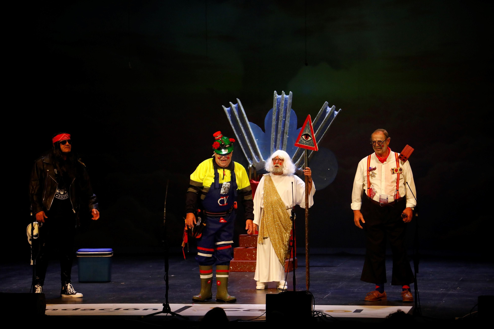 Las imágenes de la última sesión de preliminares del Concurso de Agrupaciones del Carnaval de Córdoba