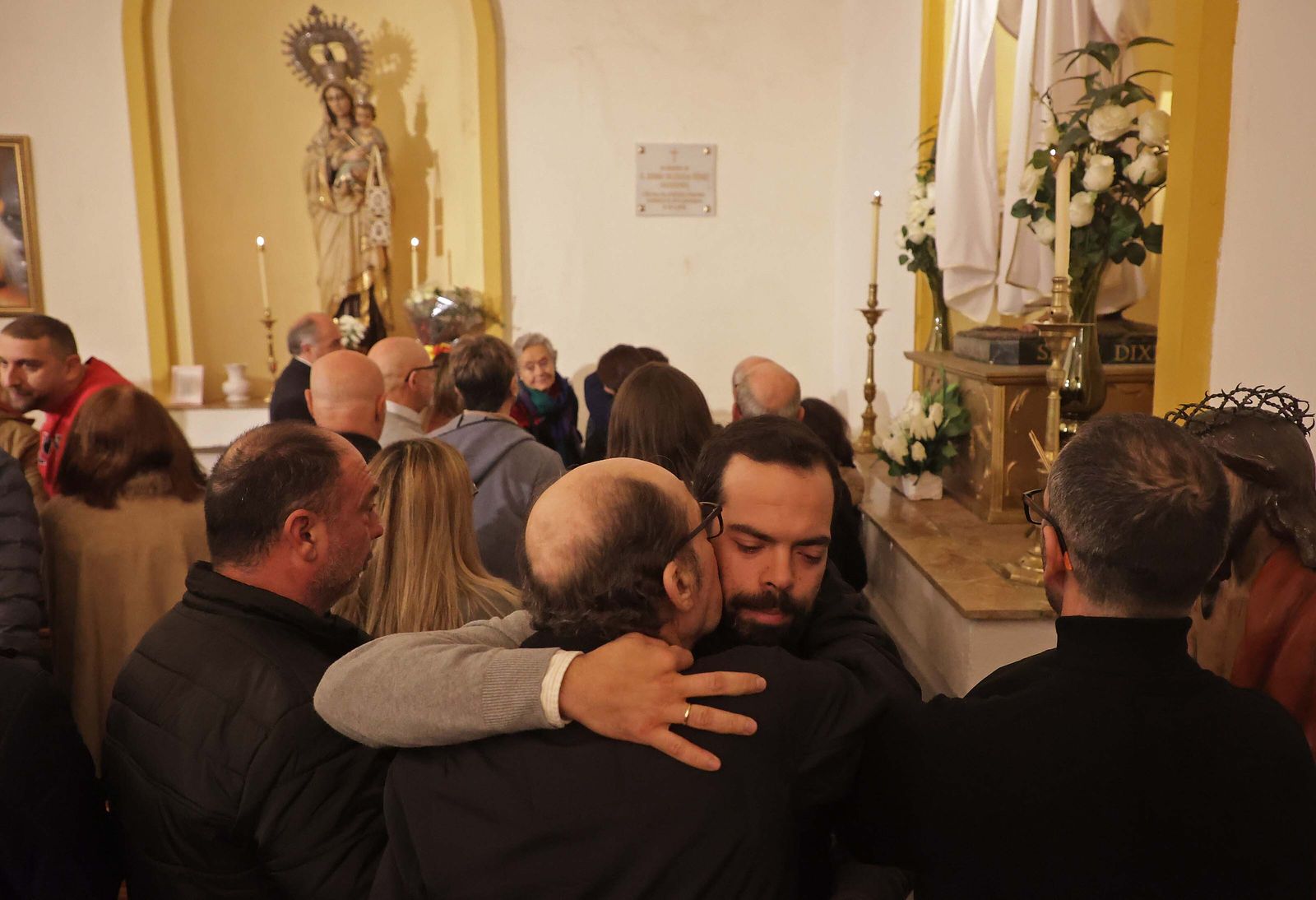 El homenaje a Diego Valencia en el primer aniversario de su asesinato a manos de Yassine Kanjaa, en imágenes