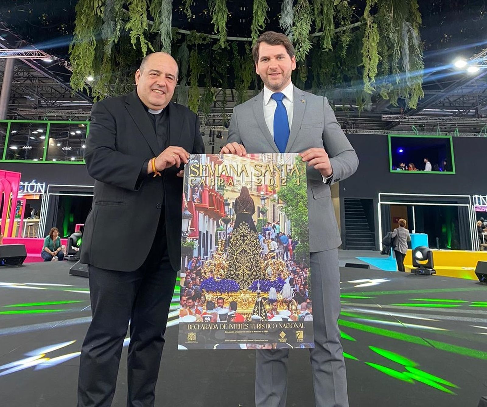 José Juan Jiménez Güeto y Fernando Priego en Cabra.