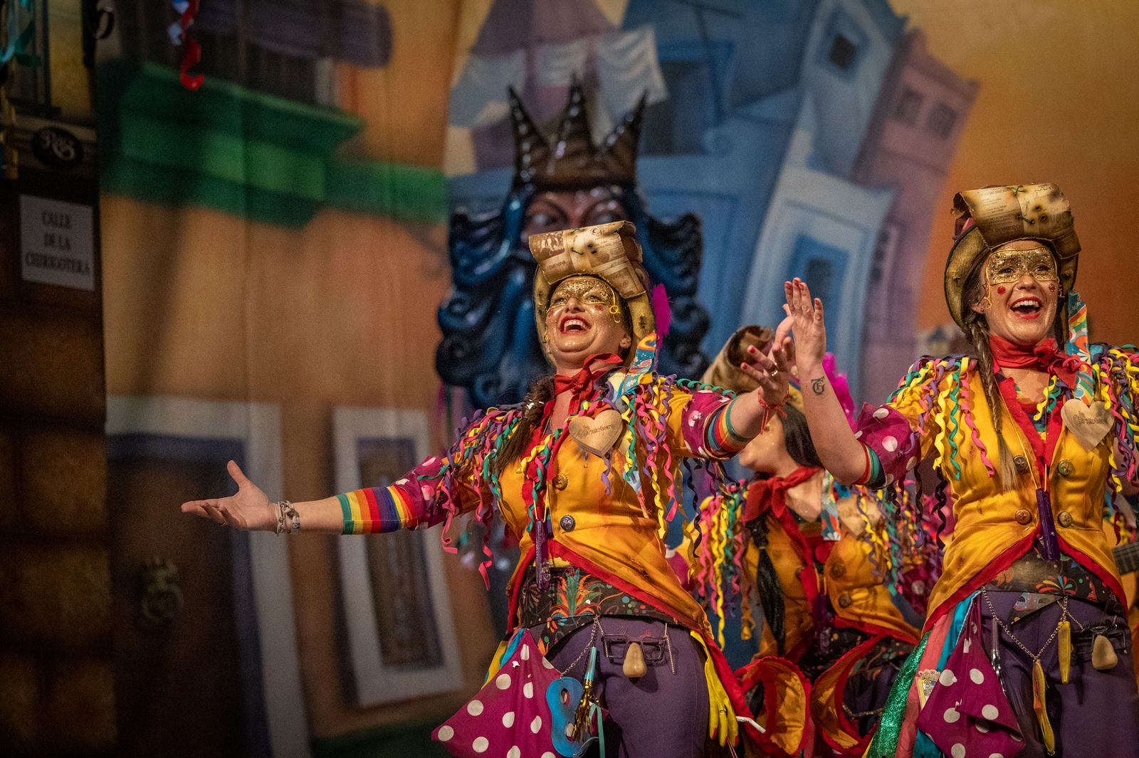 Comparsa 'La chirigotera'