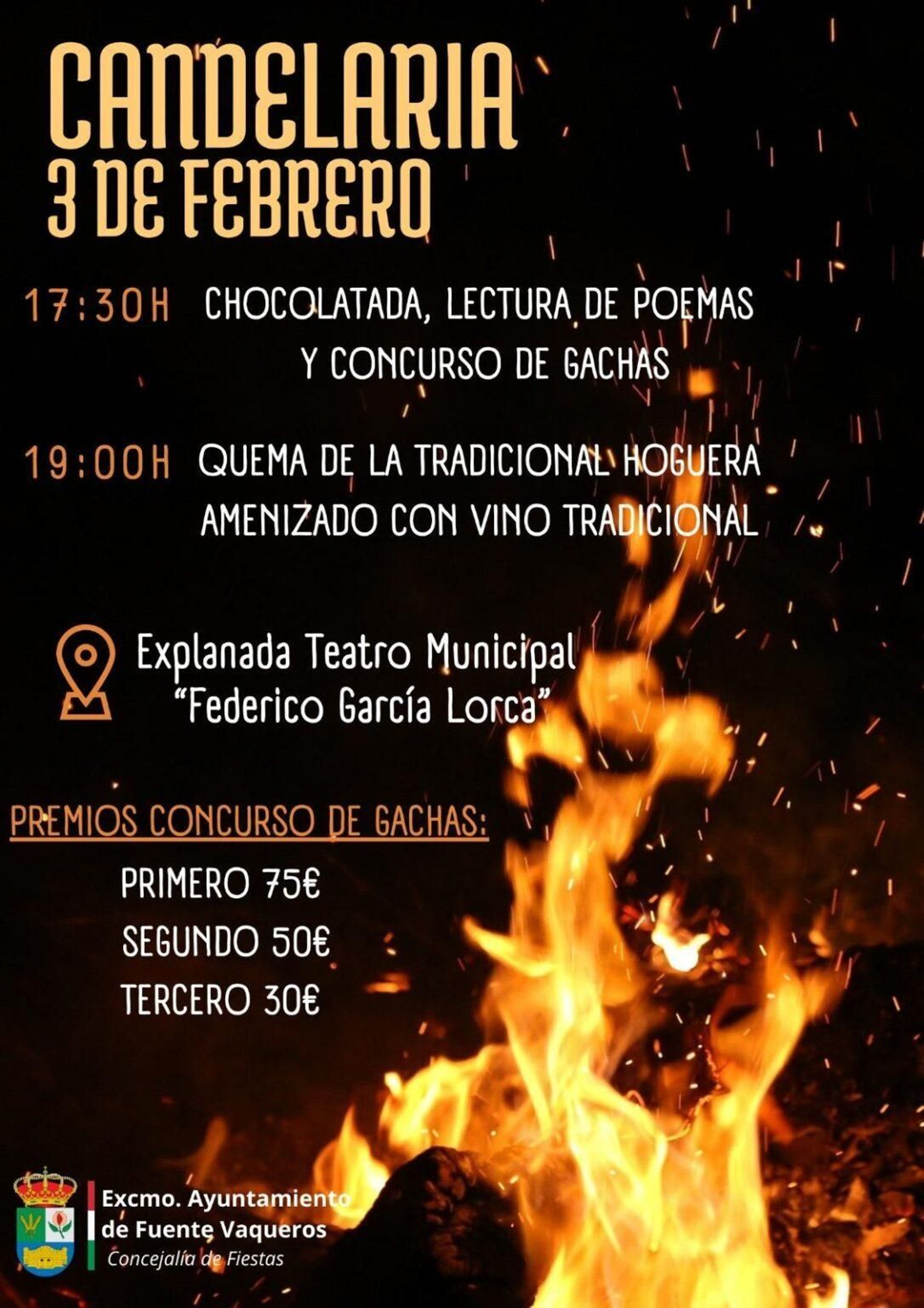 Fuente Vaqueros te invita a probar su vino y la gran chocolatada por la Candelaria