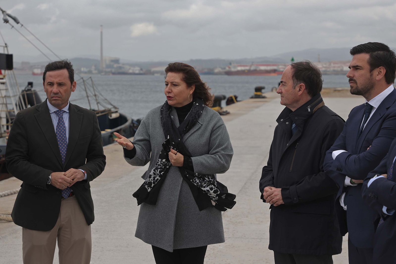 La visita de Carmen Crespo a la Autoridad Portuaria de la Bahía de Algeciras, en imágenes