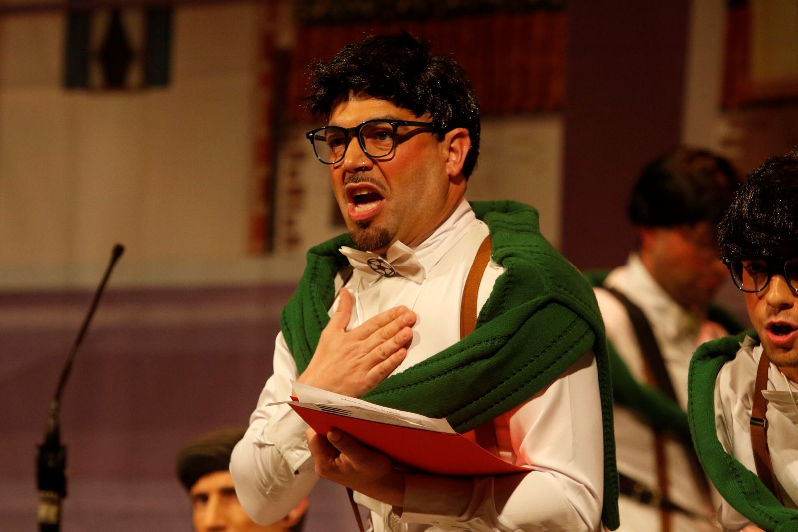 La primer sesión del Concurso de Agrupaciones del Carnaval de Córdoba, en imágenes