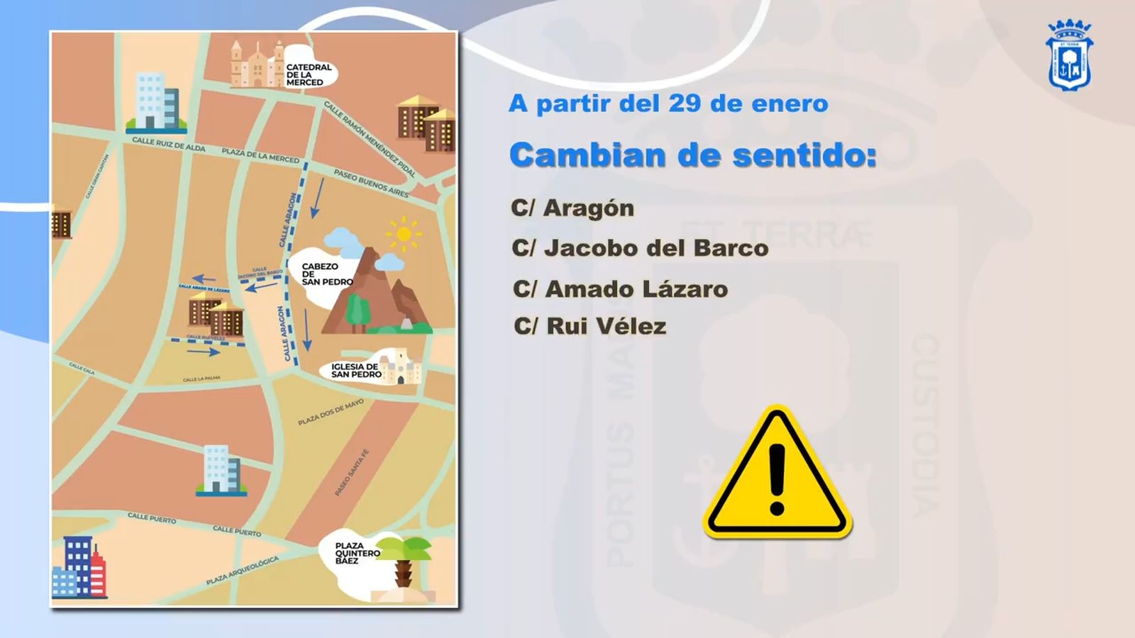 Cambian de sentido nueve calles de Huelva ciudad: estos son los cambios del tráfico
