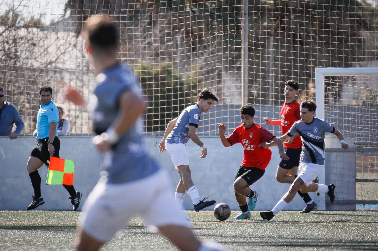 Imágenes del partido entre la Cañada y el Sporting Atlético