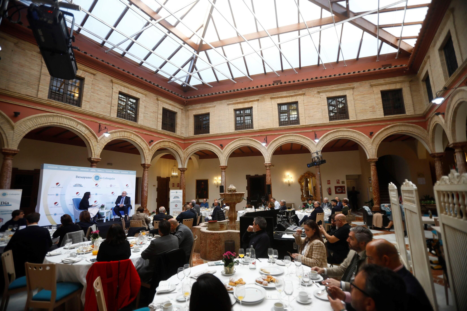 El rector de la Universidad de Córdoba, Manuel Torralbo, habla sobre los centros territoriales
