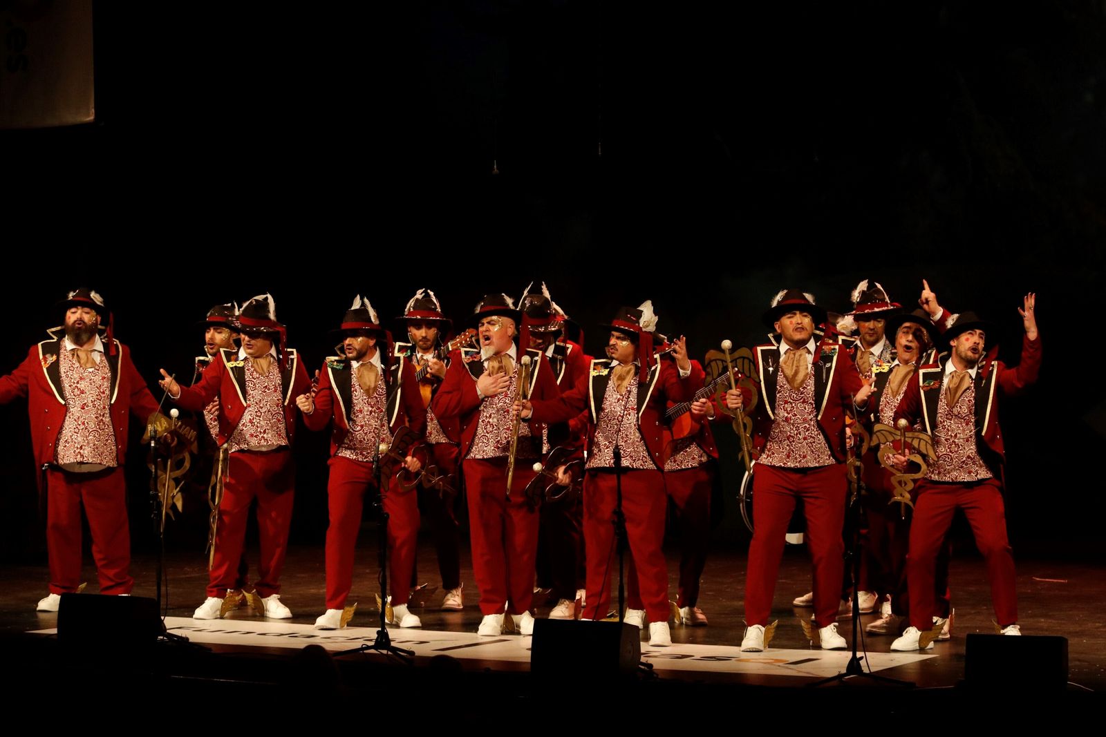 Las imágenes de la primera semifinal del Concurso de Agrupaciones del Carnaval de Córdoba