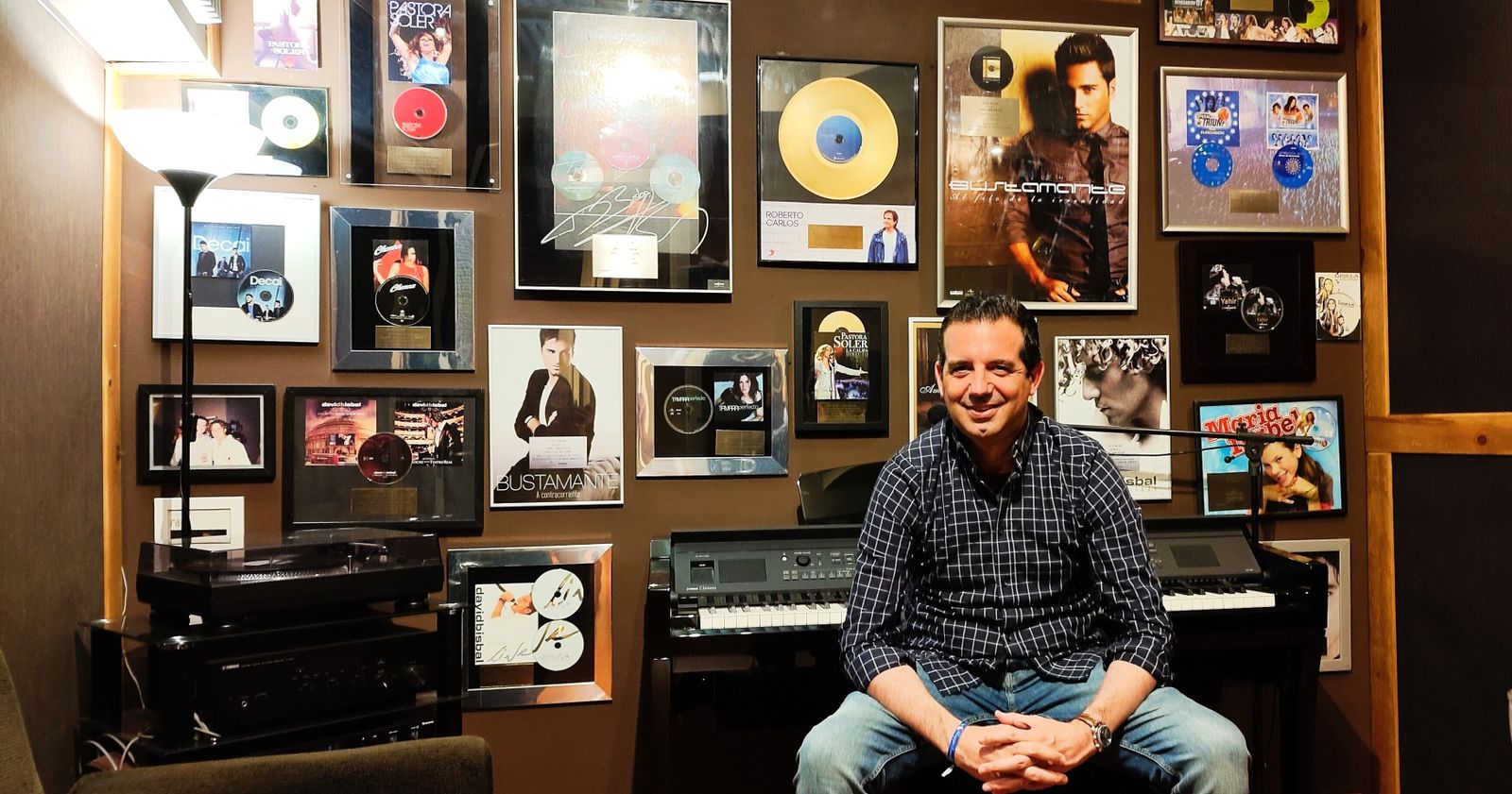 El compositor José Abraham.