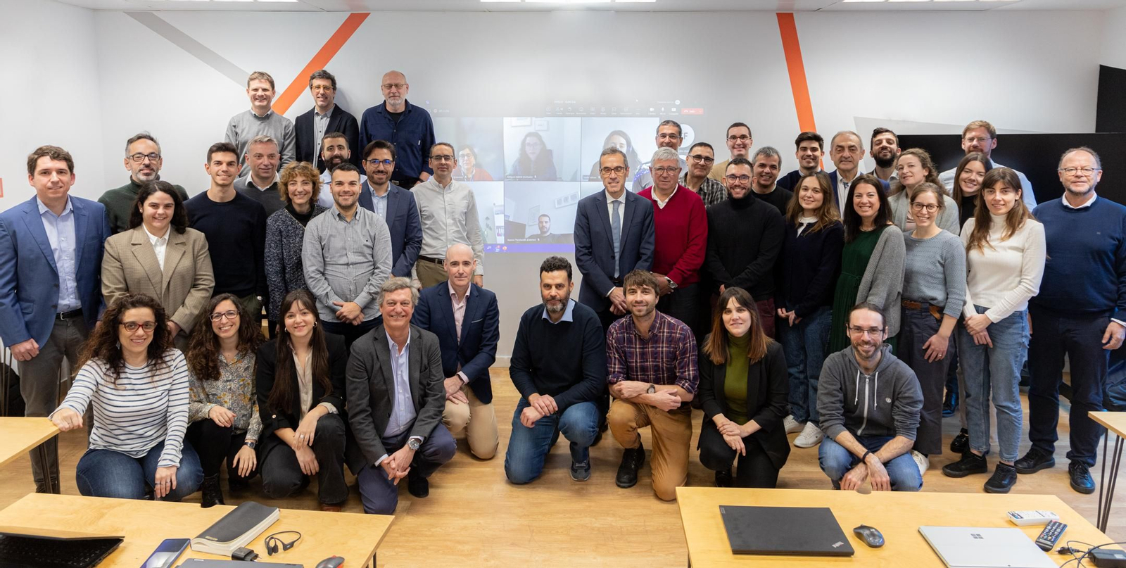 El consorcio europeo del proyecto Hyield.