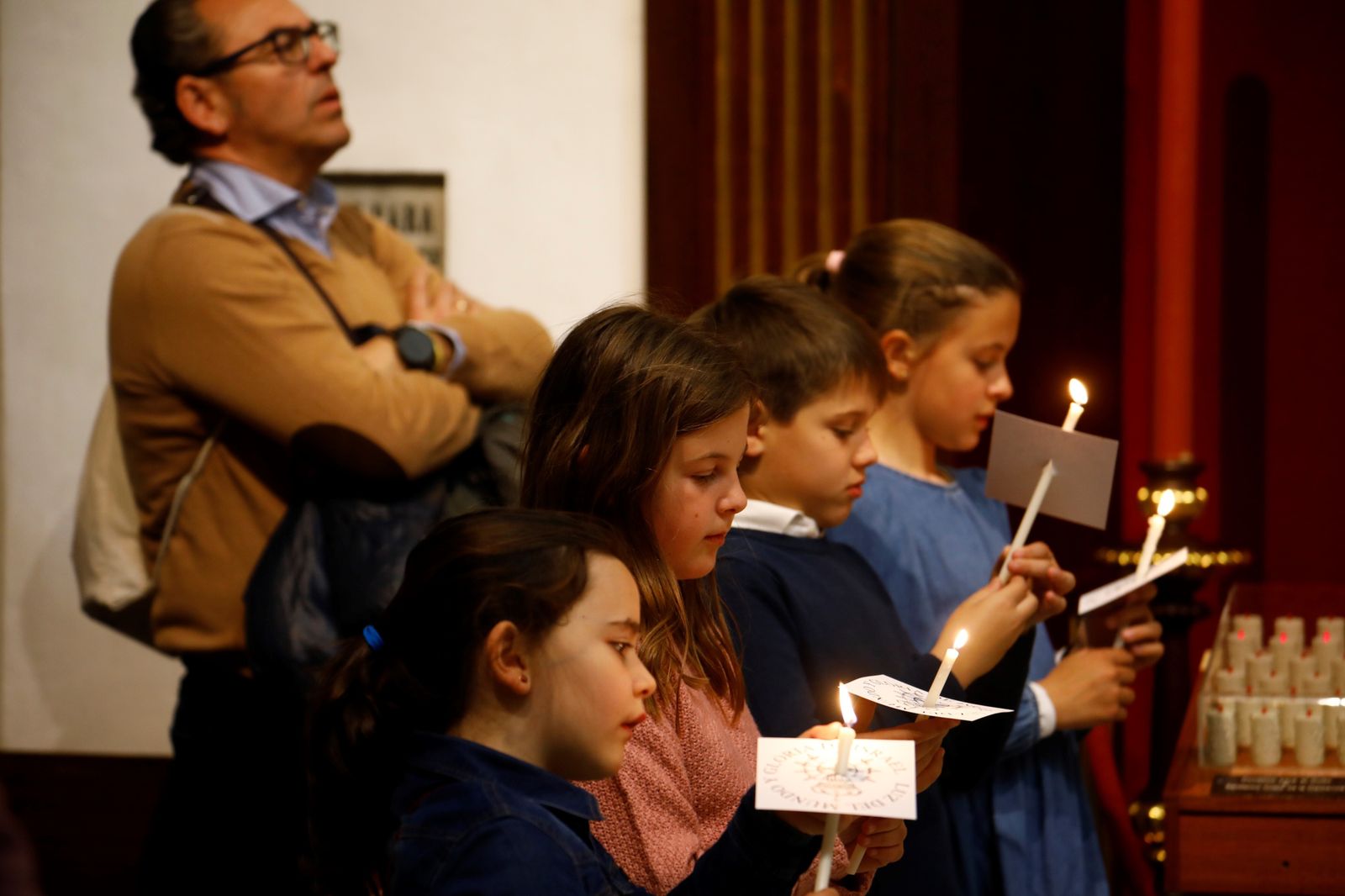 Las imágenes de la presentación de los niños a la Virgen de los Dolores de Córdoba