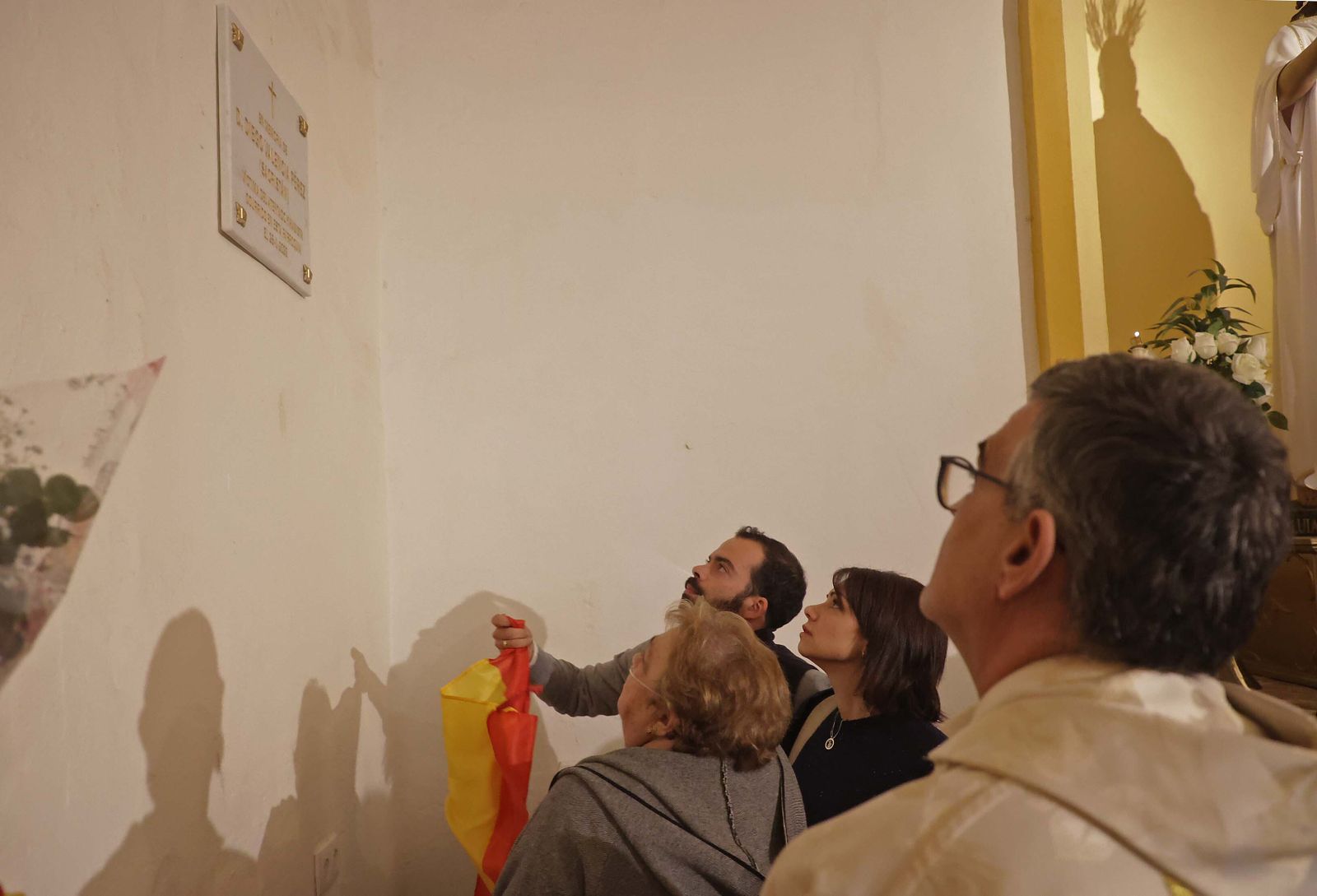 El homenaje a Diego Valencia en el primer aniversario de su asesinato a manos de Yassine Kanjaa, en imágenes