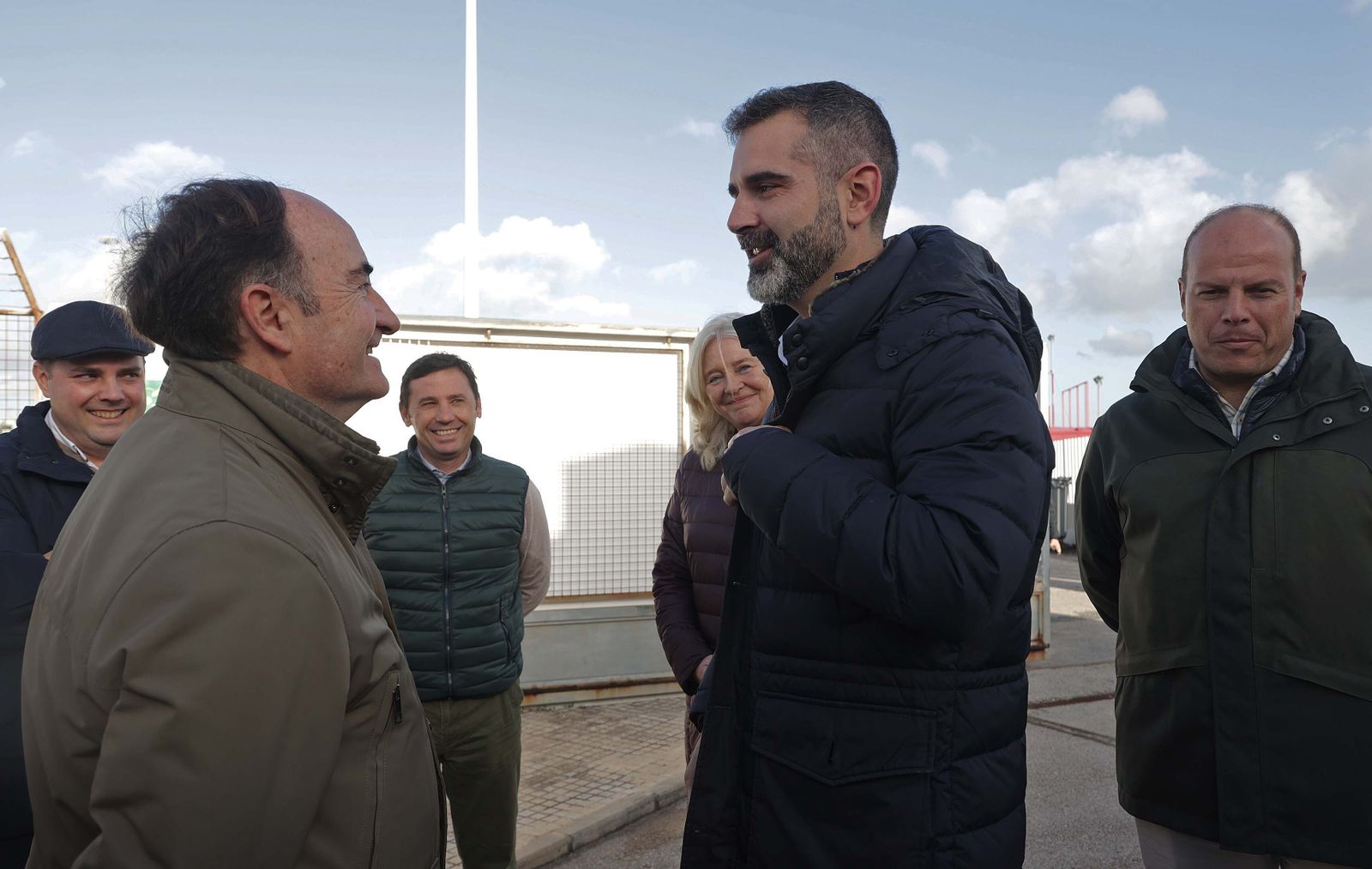 La visita de Ramón Fernández Pacheco al Cegma de Algeciras, en imágenes