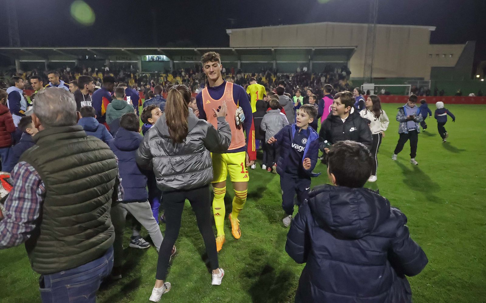 Las mejores fotos del España - Italia sub-17: Camarda, Oyono, Iago y Reyes en Los Barrios