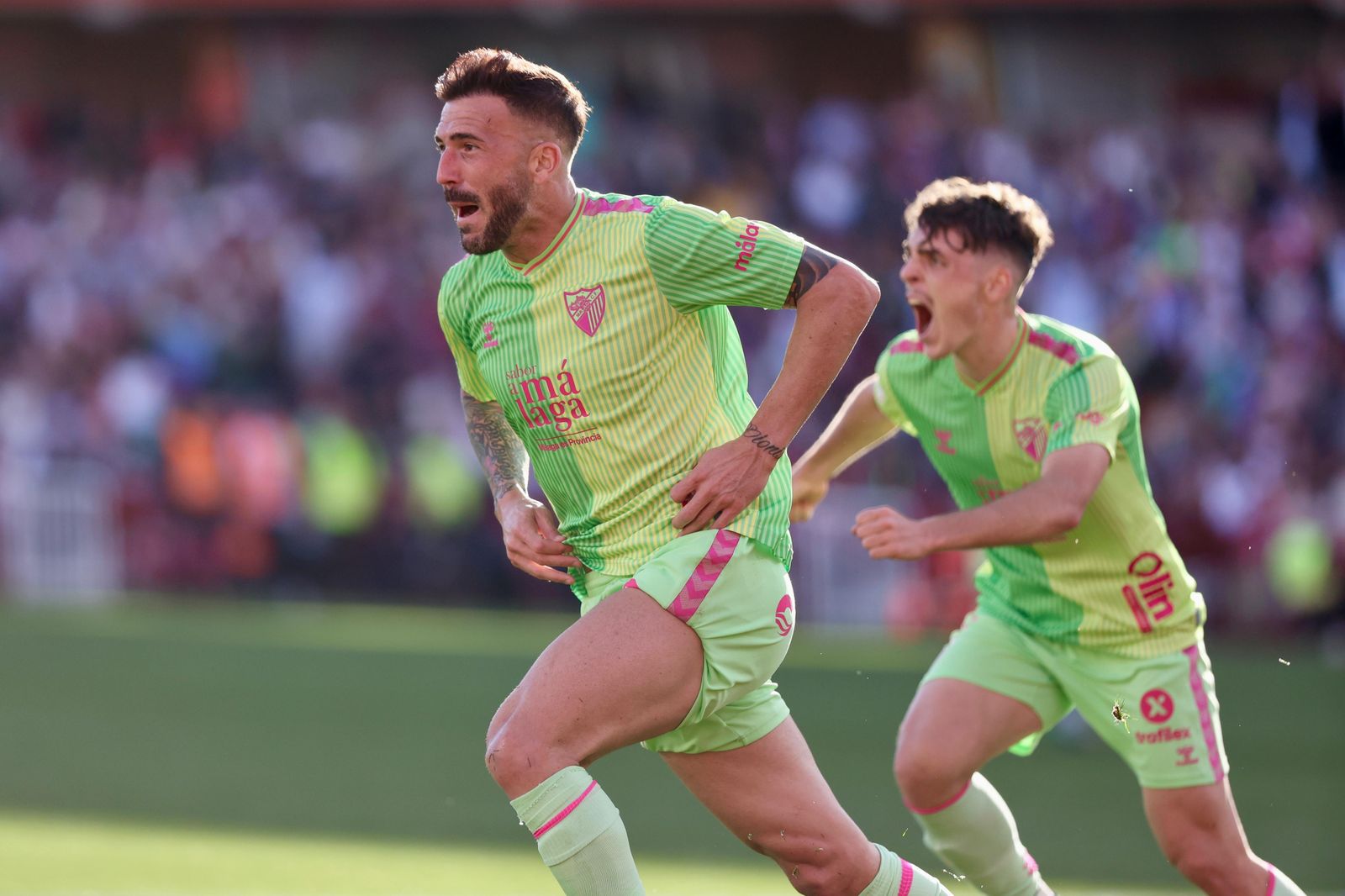 Las fotos del Recreativo Granada - Málaga CF