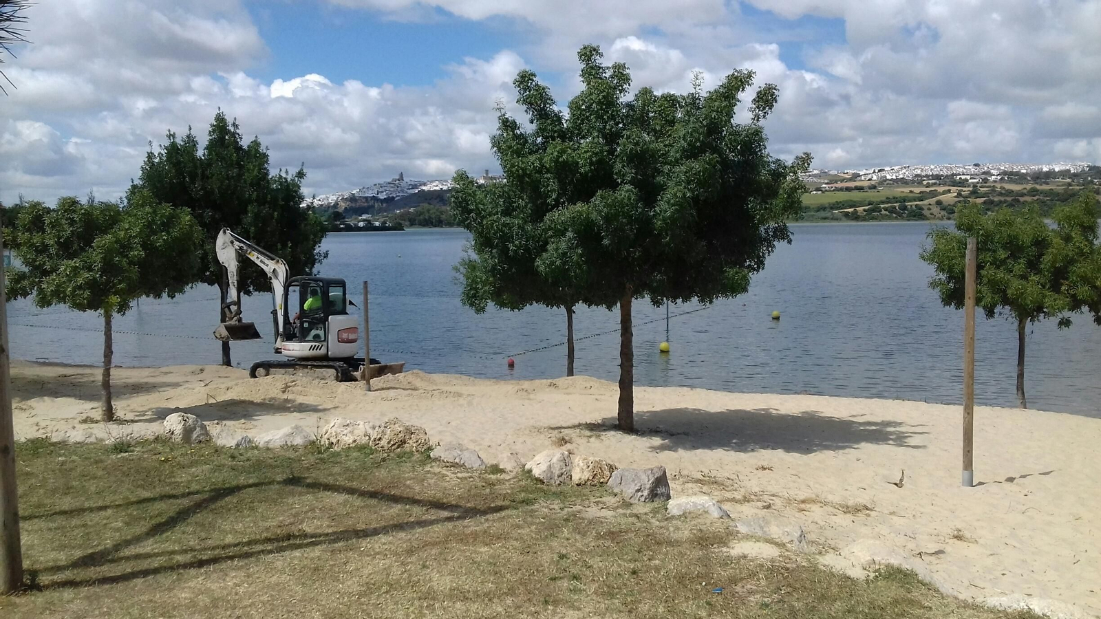 Imagen de la playita de Arcos.