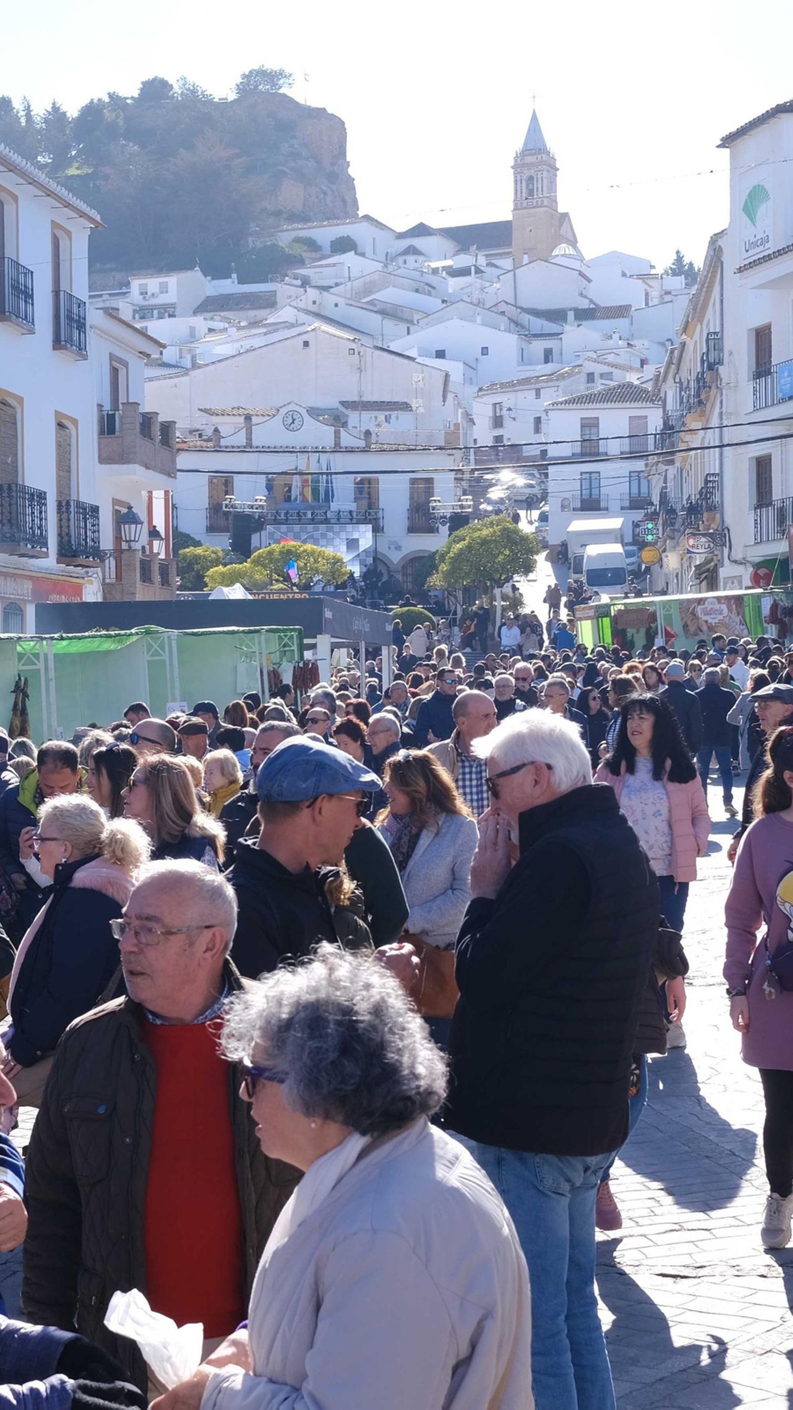 Miles de personas acudieron a la localidad.