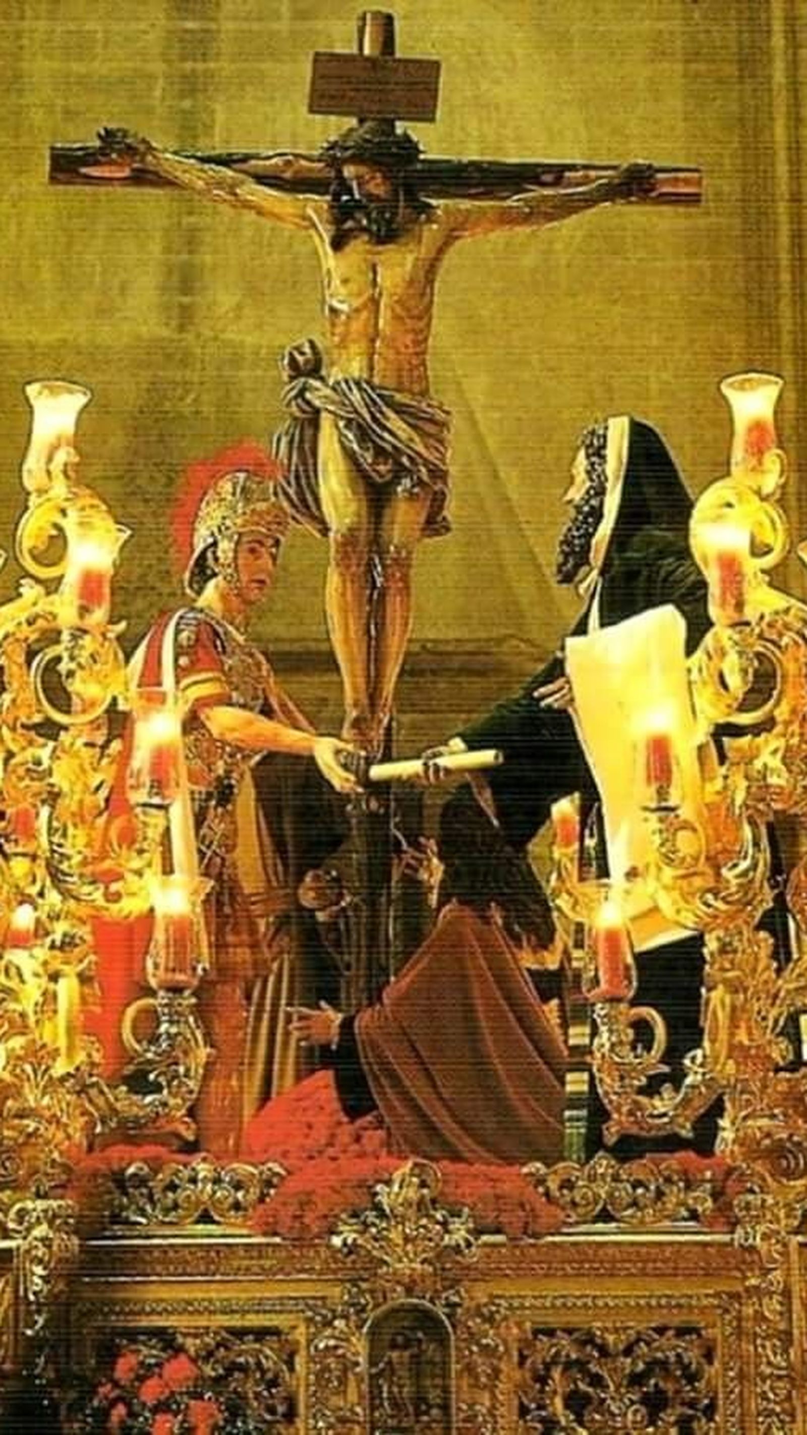 El Cristo del Buen Fin con el misterio de Duarte