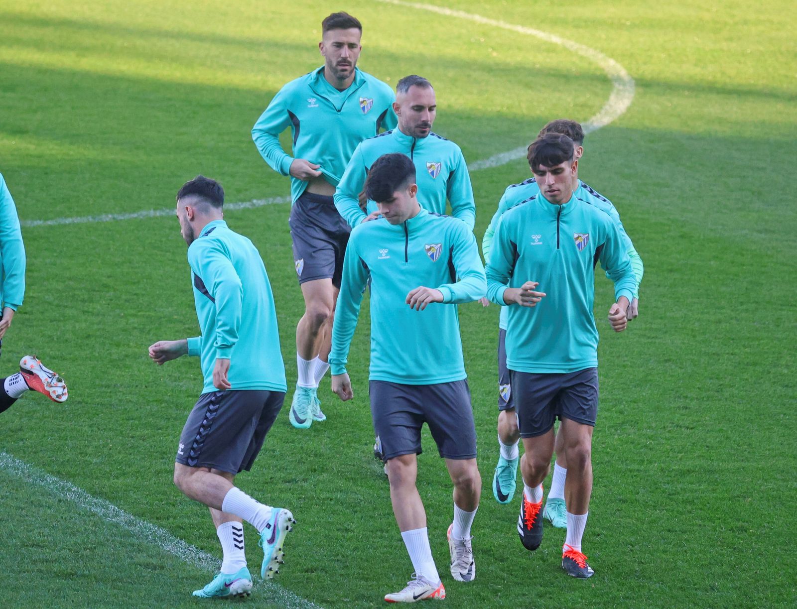 Primer entrenamiento de Carlos Puga en fotos y sin Dani Lorenzo