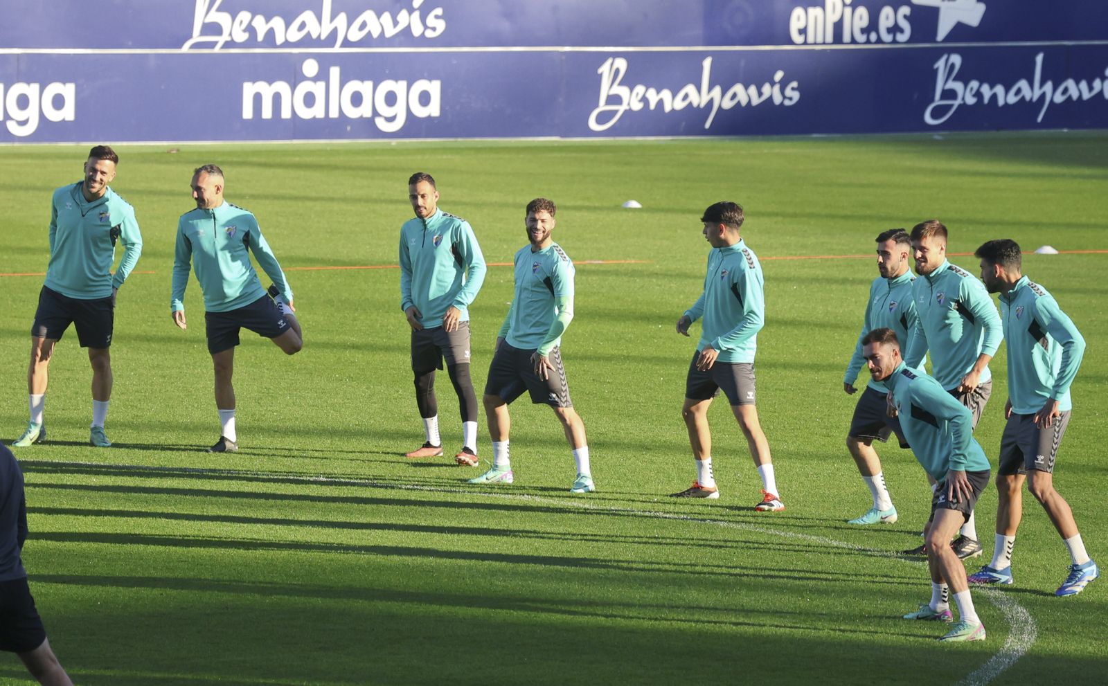 Primer entrenamiento de Carlos Puga en fotos y sin Dani Lorenzo