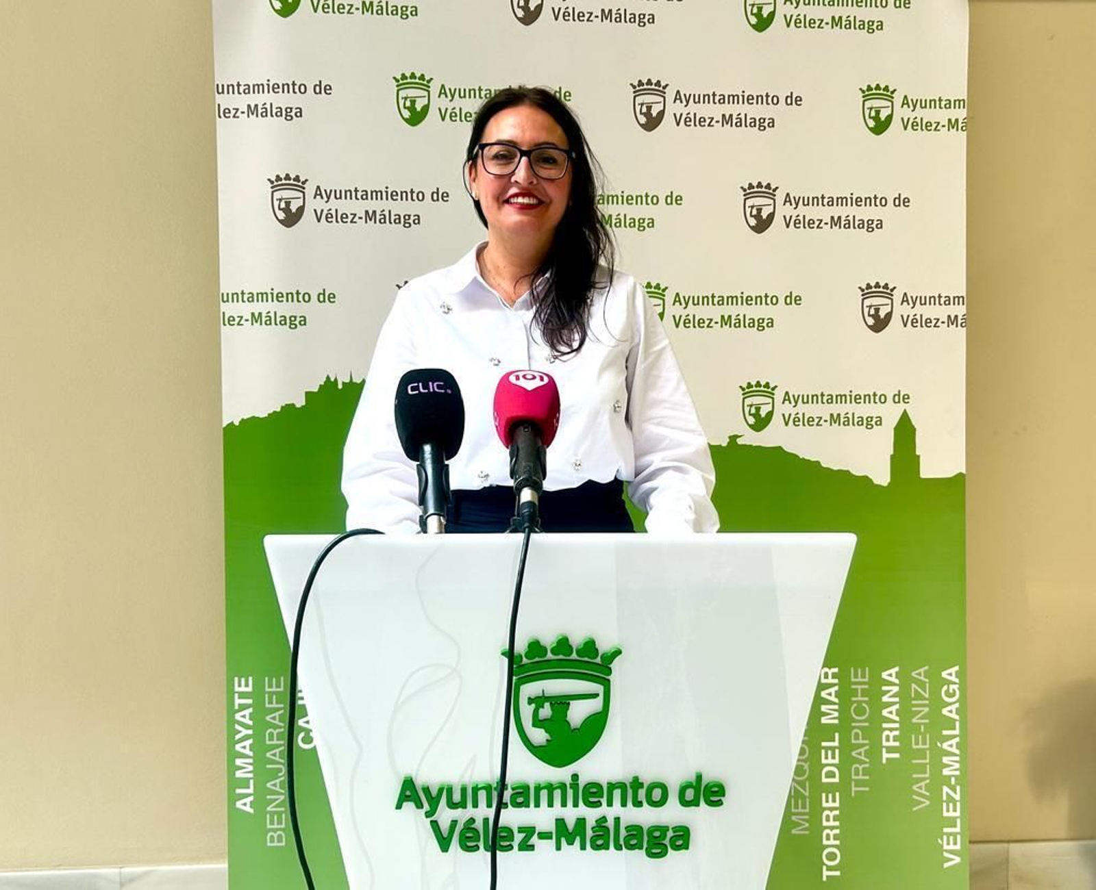 La concejala de Medio Ambiente, Rocío Ruiz