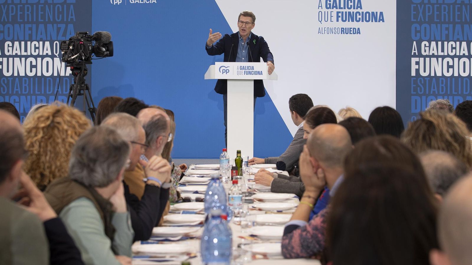 Feijóo: "Si no hay delito de terrorismo, ¿por qué quieren incluirlo en la amnistía?"