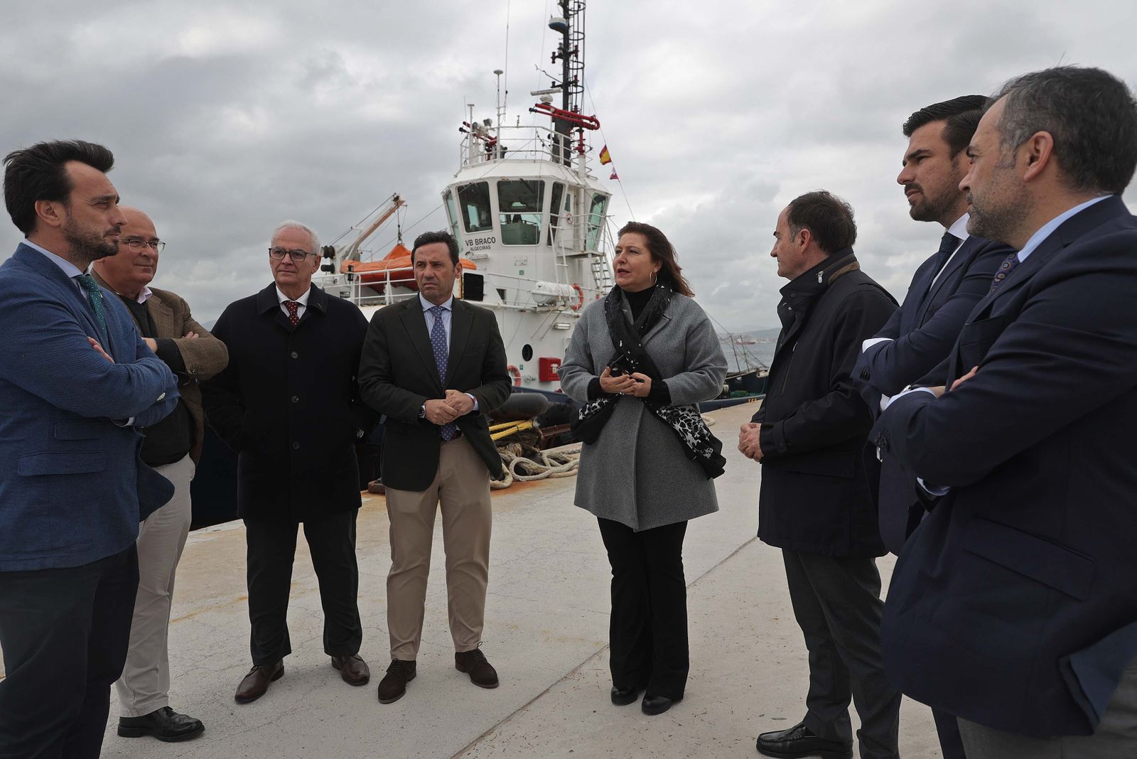 La visita de Carmen Crespo a la Autoridad Portuaria de la Bahía de Algeciras, en imágenes