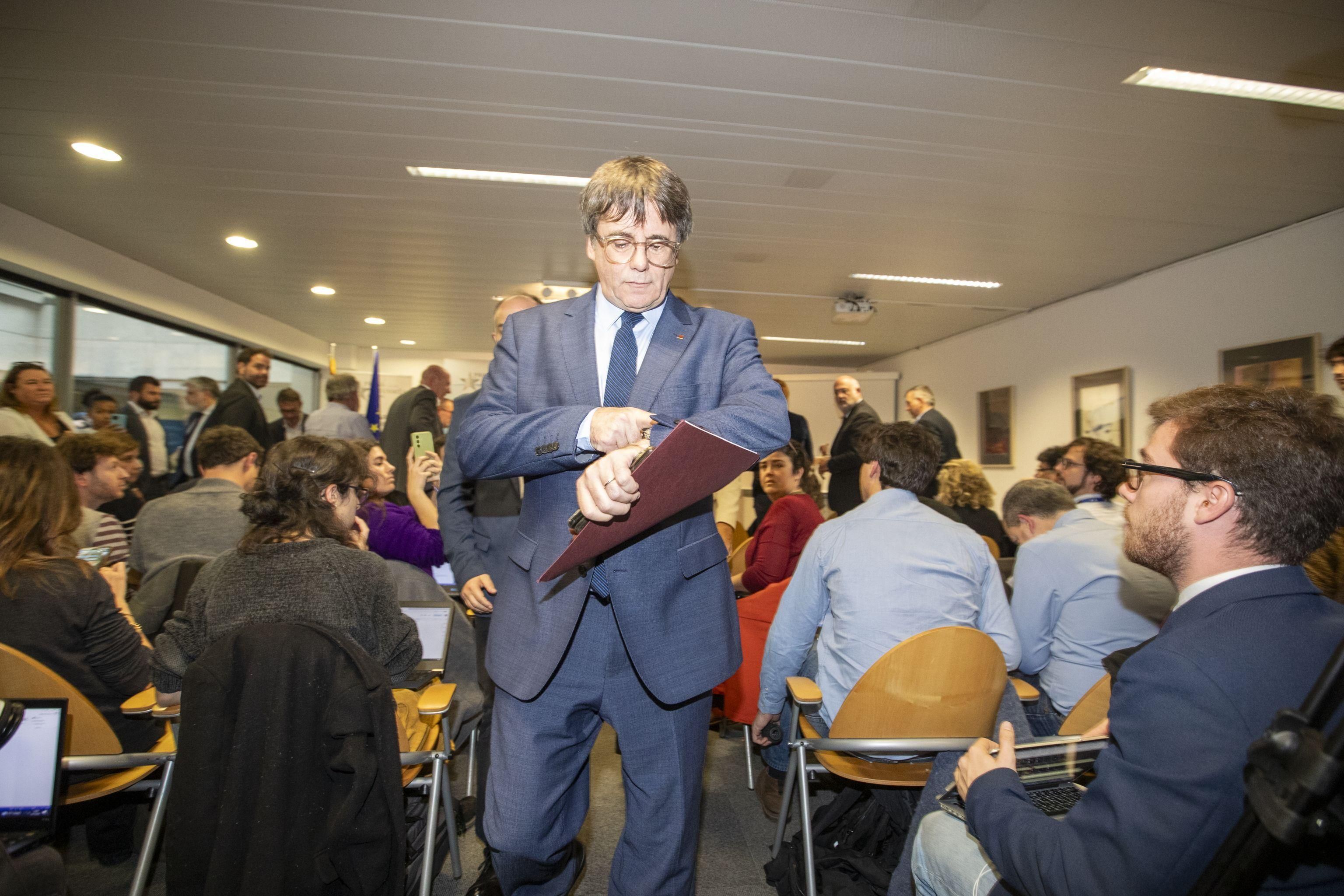 El ex 'president' de la Generalitat y eurodiputado de Junts, Carles Puigdemont.