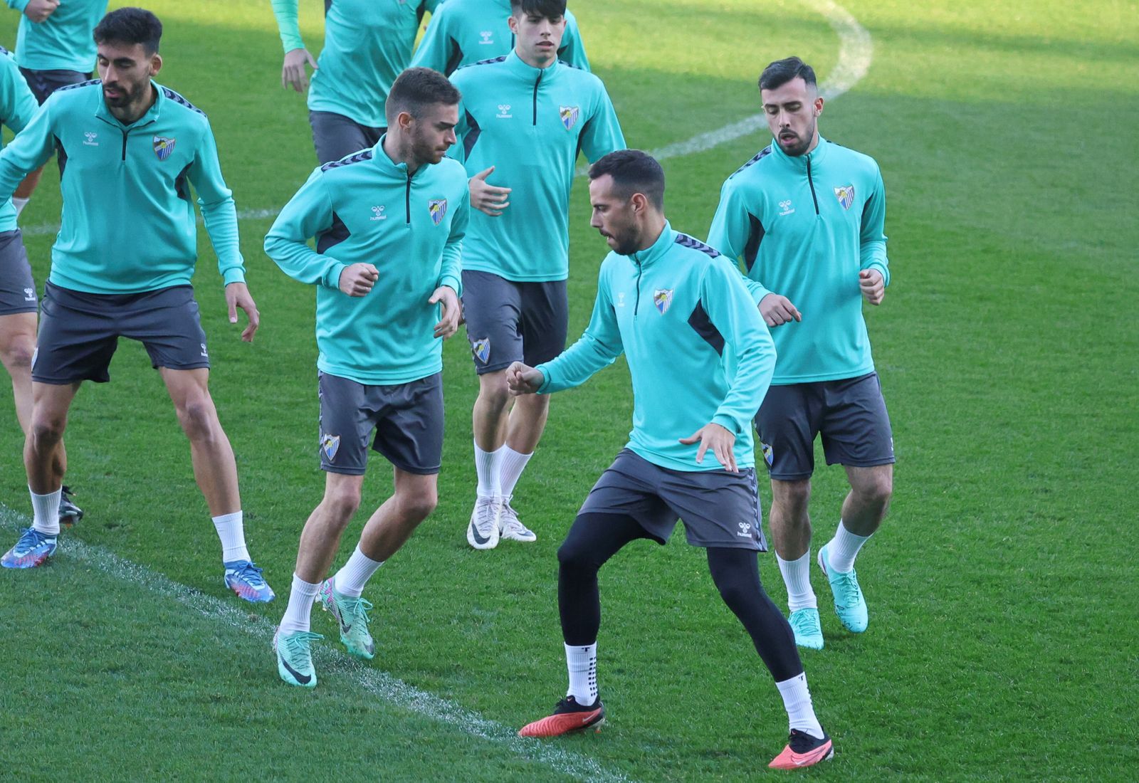 Primer entrenamiento de Carlos Puga en fotos y sin Dani Lorenzo