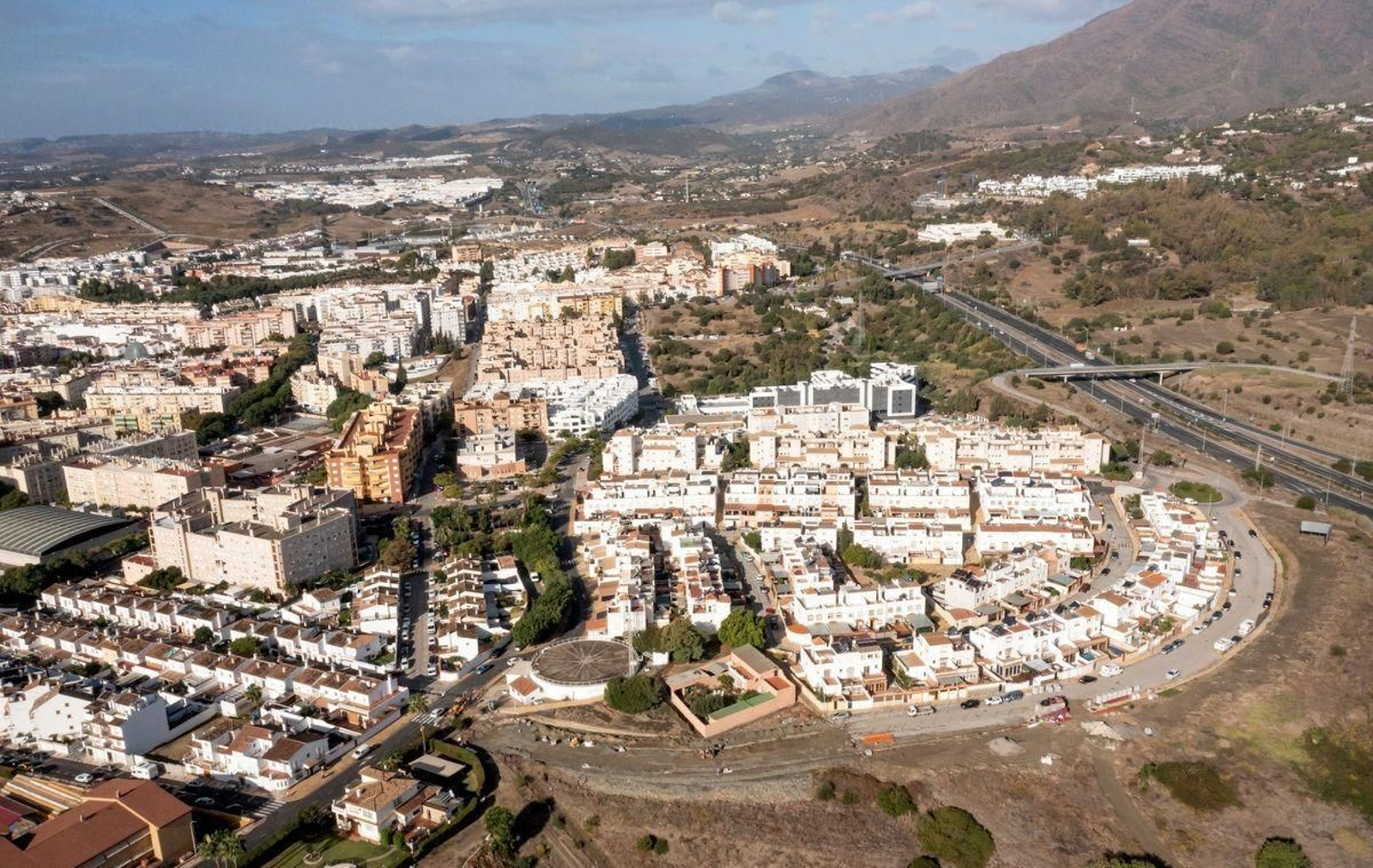 Imagen aérea de Estepona