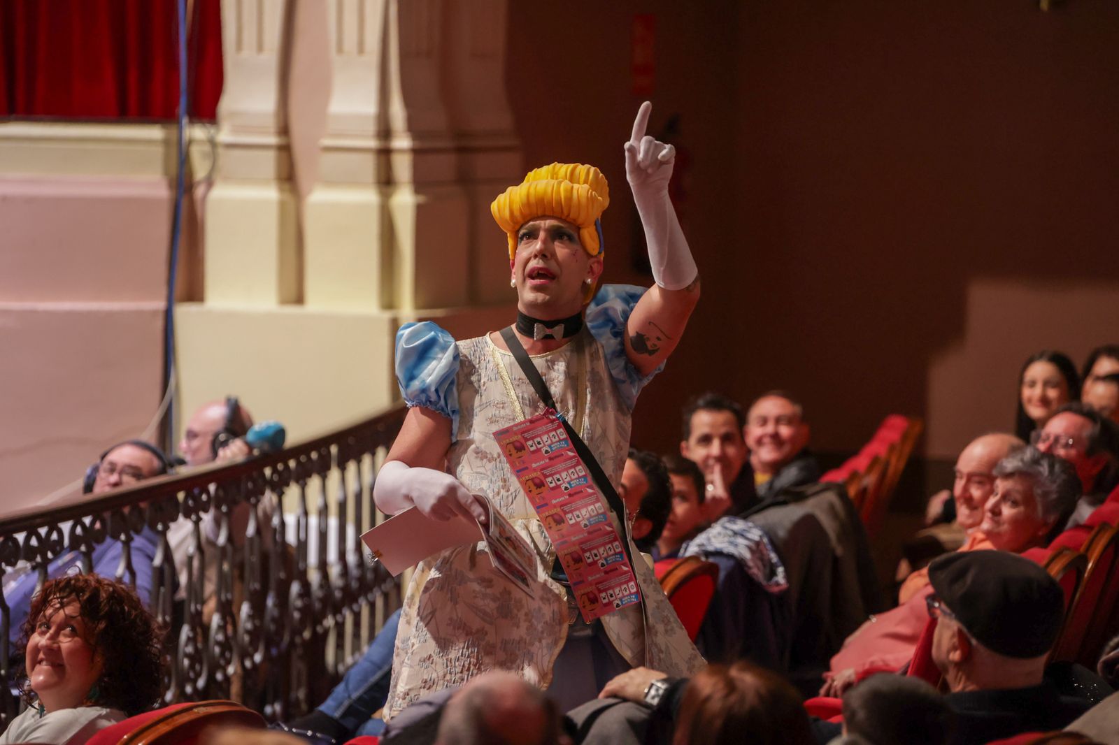 Imágenes de la actuación del cuarteto de Huelva "Un cuarteto desencantado" en el Carnaval Colombino