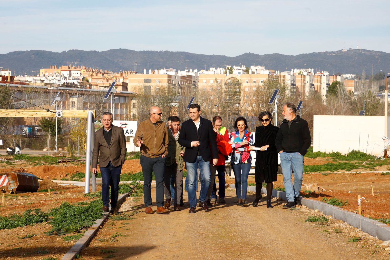 Así avanzan las obras de la segunda fase del parque de Levante de Córdoba, en imágenes