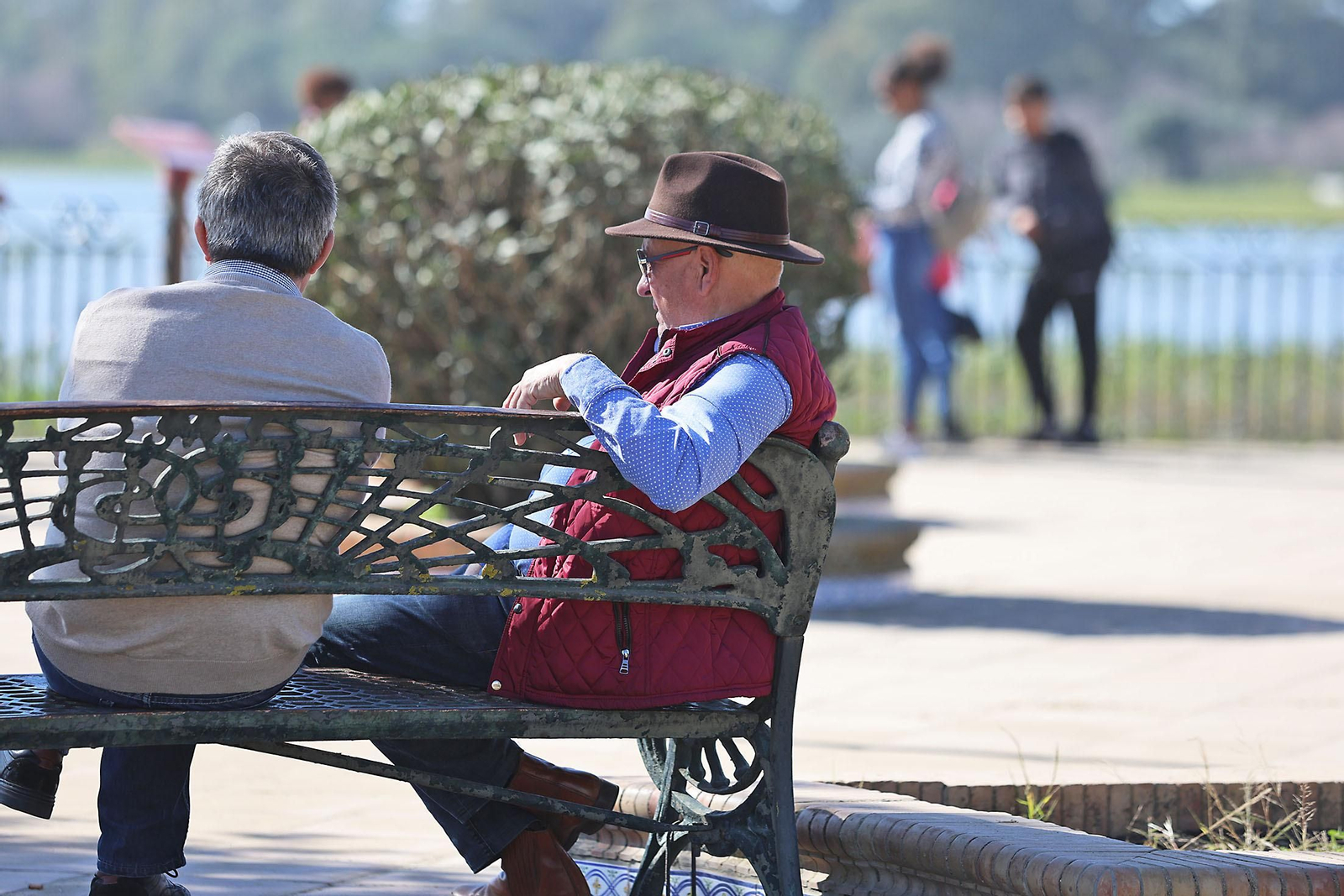 Imágenes del ambiente en la aldea del Rocío en la Candelaria 2024