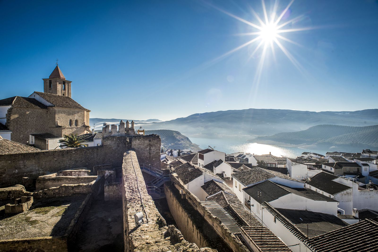 Panorámica de Iznájar