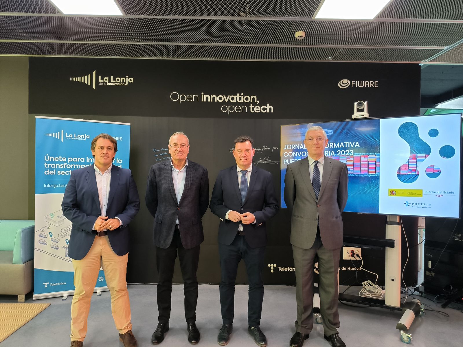 Presentación de las ayudas del fondo Ports 4.0 en la Lonja de la Innovación.