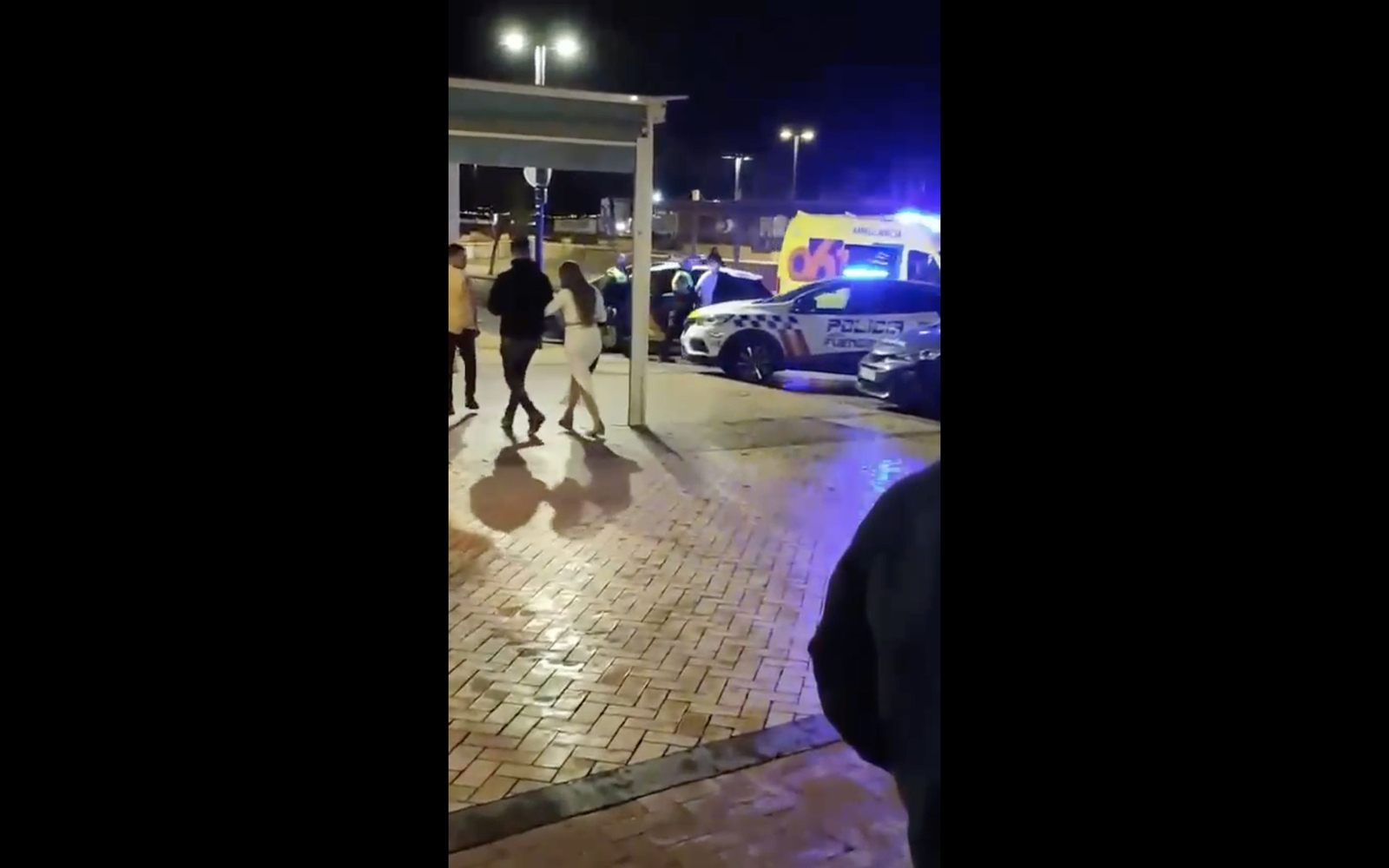 Así fue la detención del presunto autor del apuñalamiento.