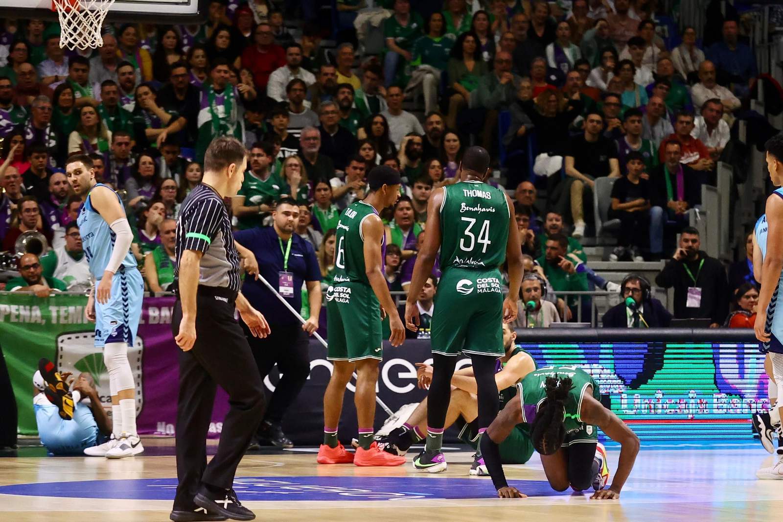 Kendrick Perry, pendiente de pruebas en su tobillo izquierdo