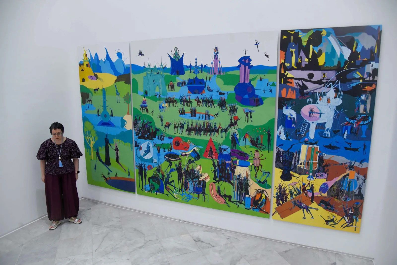 Imágenes de la exposición 'La última pintura' en el Centro Andaluz de Arte Contemporáneo