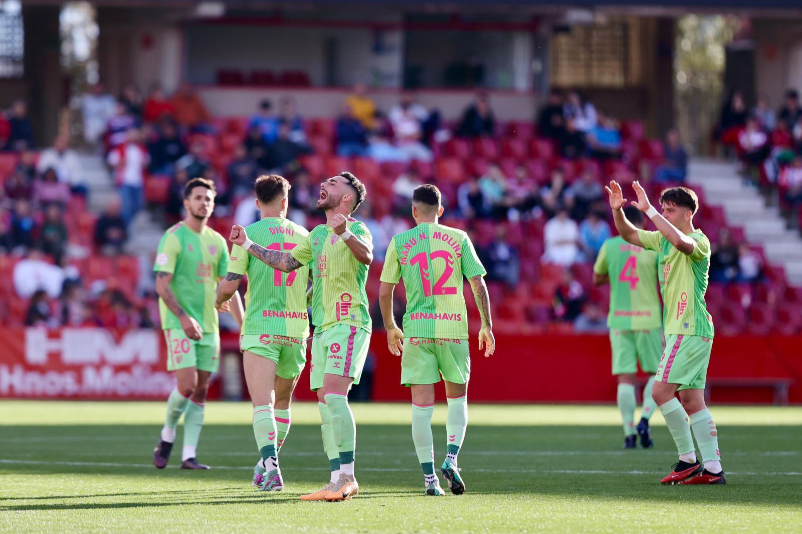 Las fotos del Recreativo Granada - Málaga CF