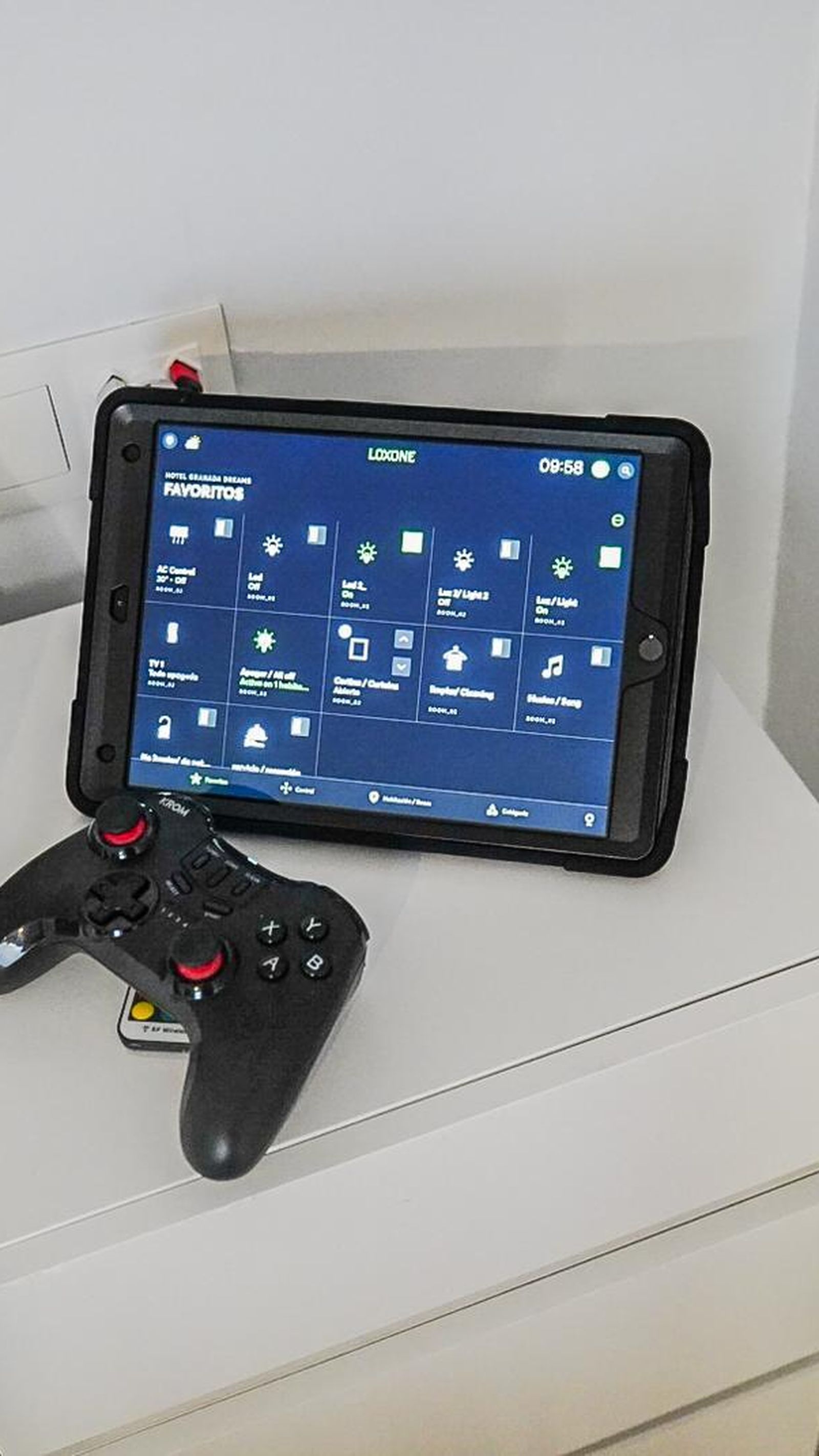 La domótica se controla por voz o ipad