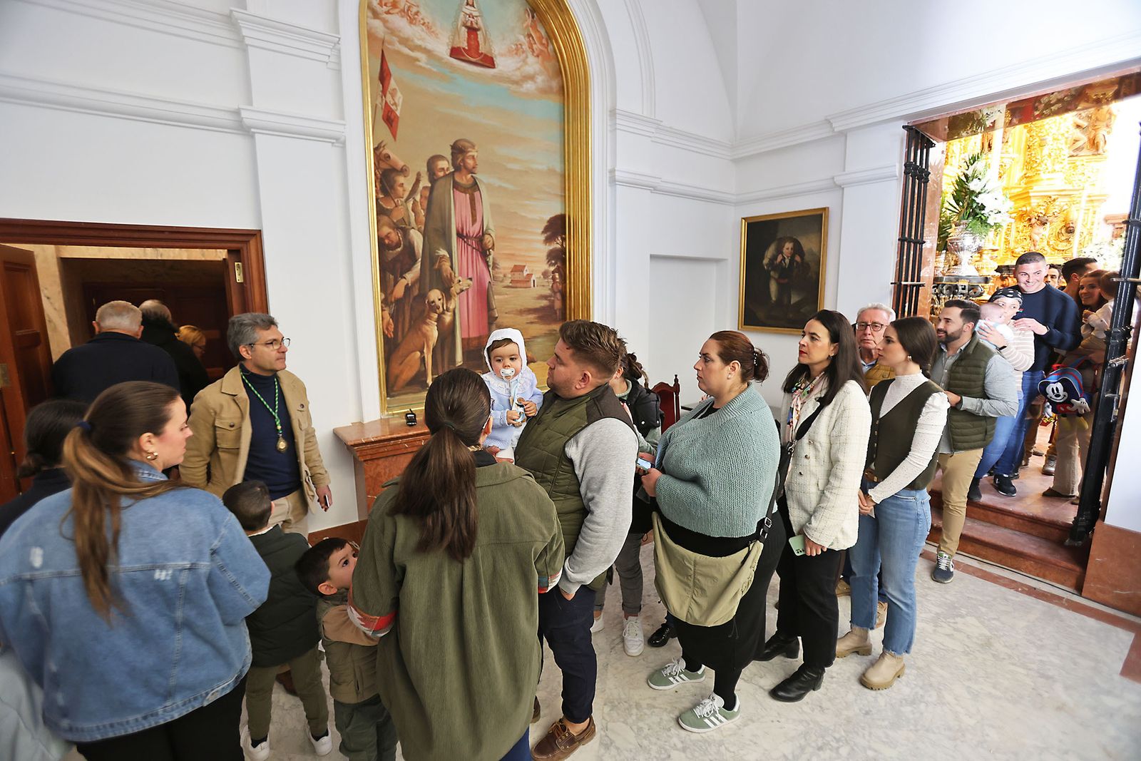 Candelaria 2024: Presentación de los niños ante la VIrgen del Rocío